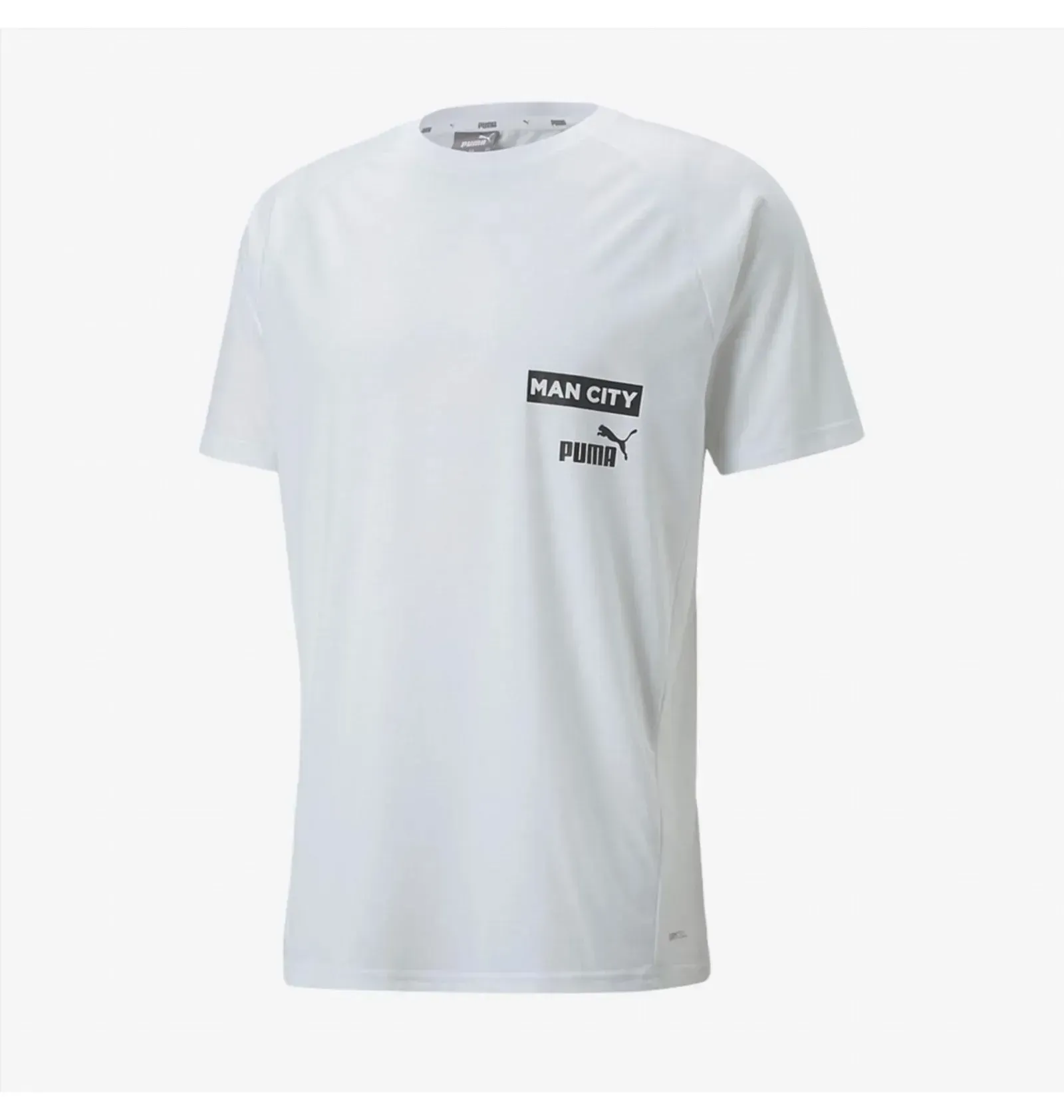 Футболка чоловіча Puma Manchester City Fc 22/23 Casuals Tee White 76773217 (767732-17)