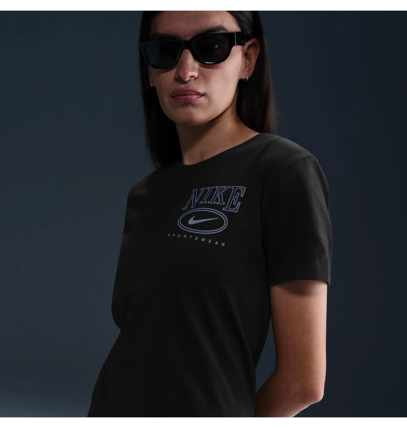 Футболка жіноча Nike Club Black IB2447-010