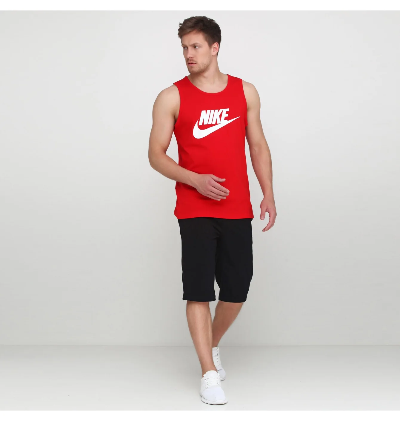 Майка чоловіча Nike M TA ICON FUTURA Red AR4991-657