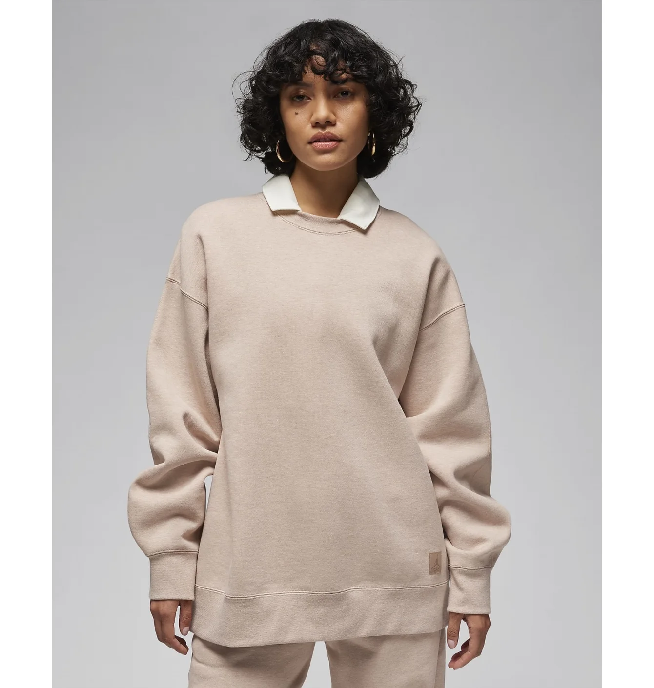 Світшот жіночий Air Jordan Flight Fleece Beige FB5116-244
