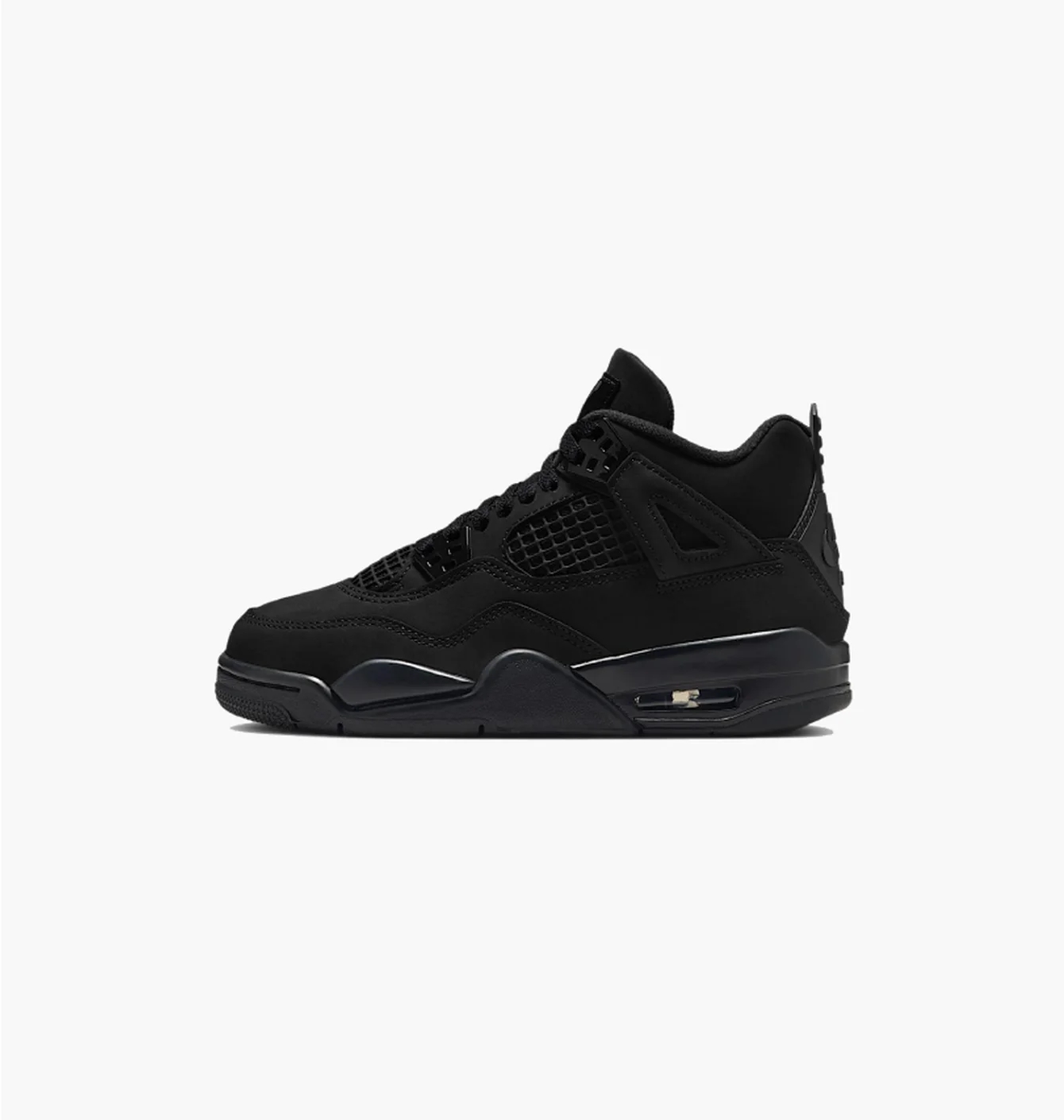 Кросівки дитячі Air Jordan 4 Retro Black Cat (2025) (Gs) Black IB4171-010