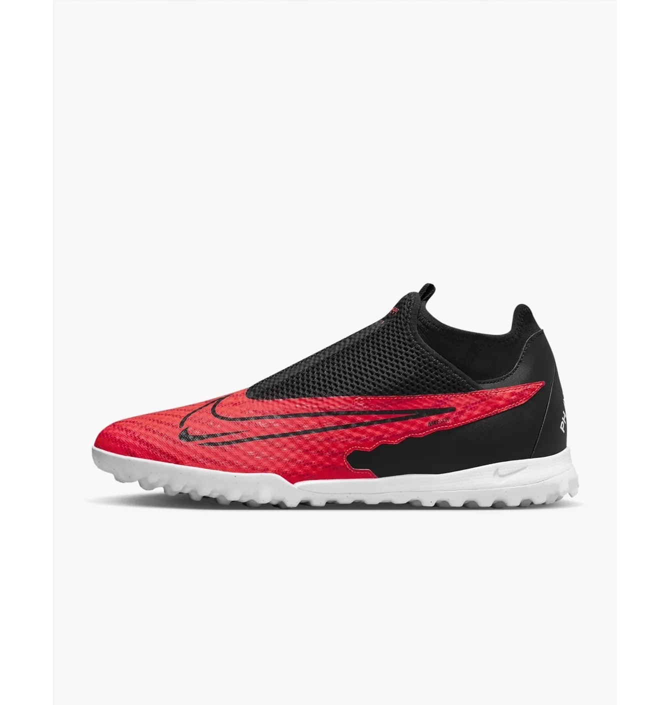 Сороконіжки унісекс Nike Phantom Gx Academy Turf Soccer Shoes Black/Red DD9476-600