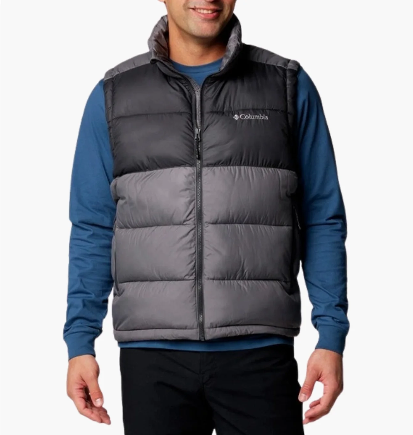 Жилетка чоловіча Columbia Pike Lake Grey/Blue 2050951-024