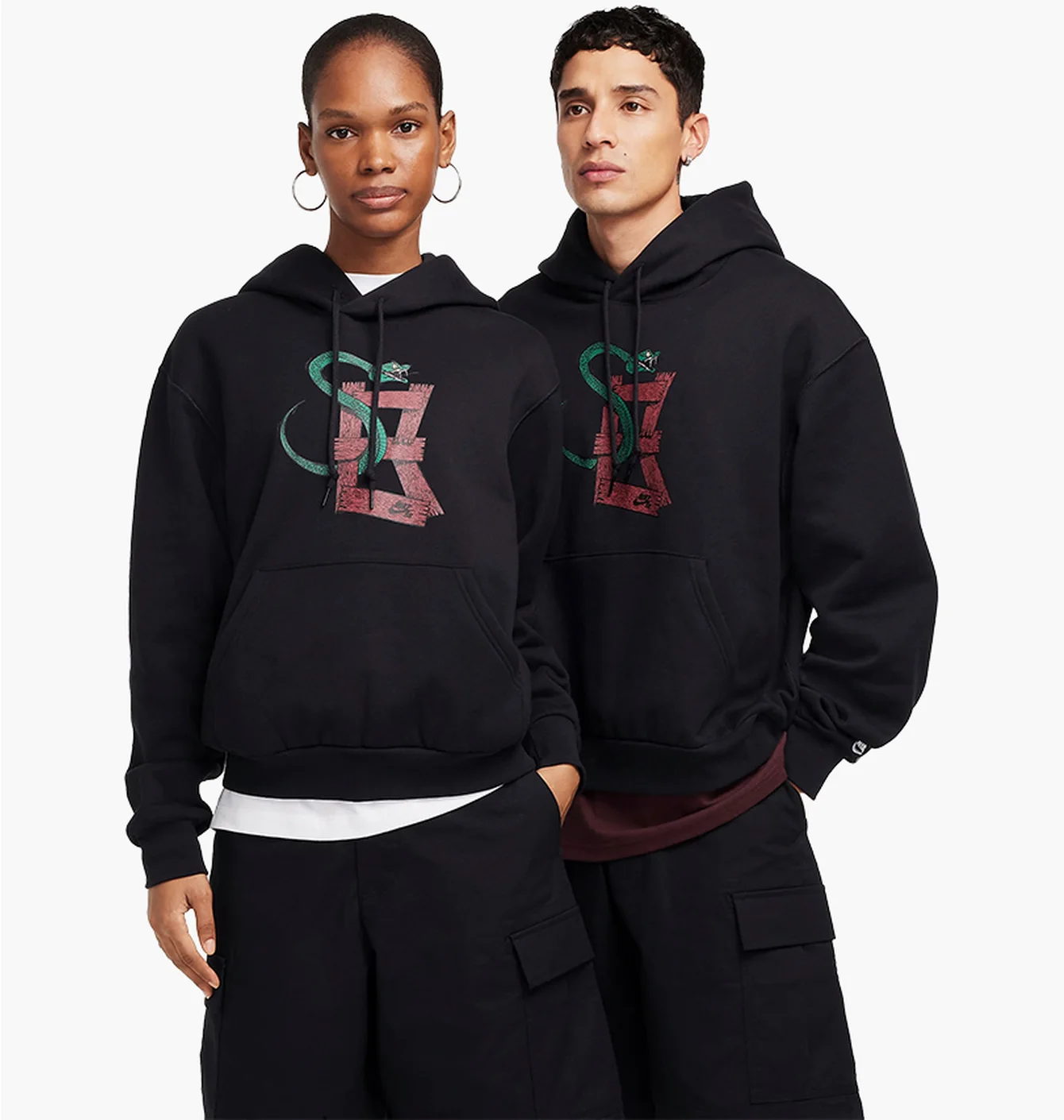 Худі унісекс Nike Sb Skate Fleece Pullover Hoodie Black FV7400-010