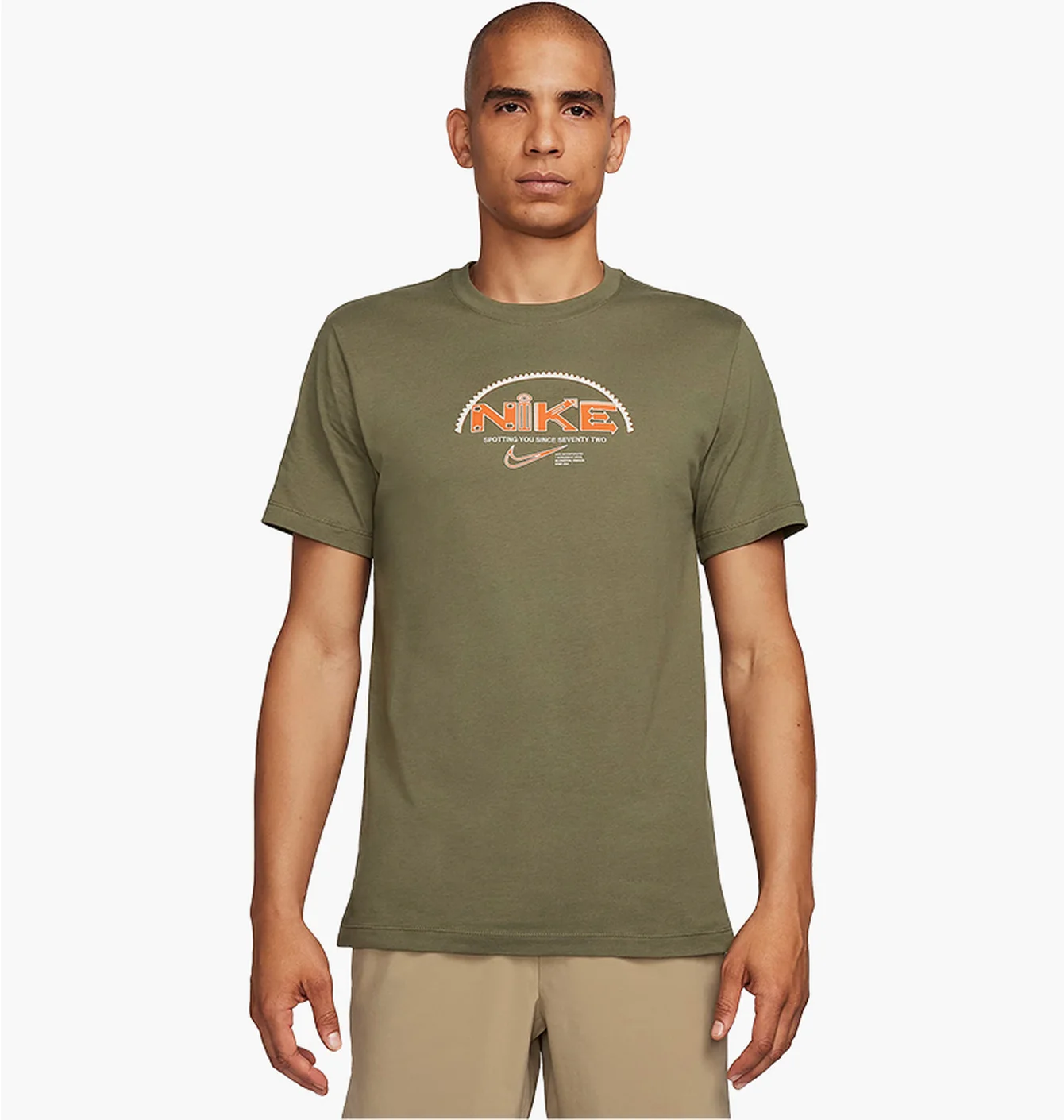 Футболка чоловіча Nike T-Shirt Olive FQ3904-222