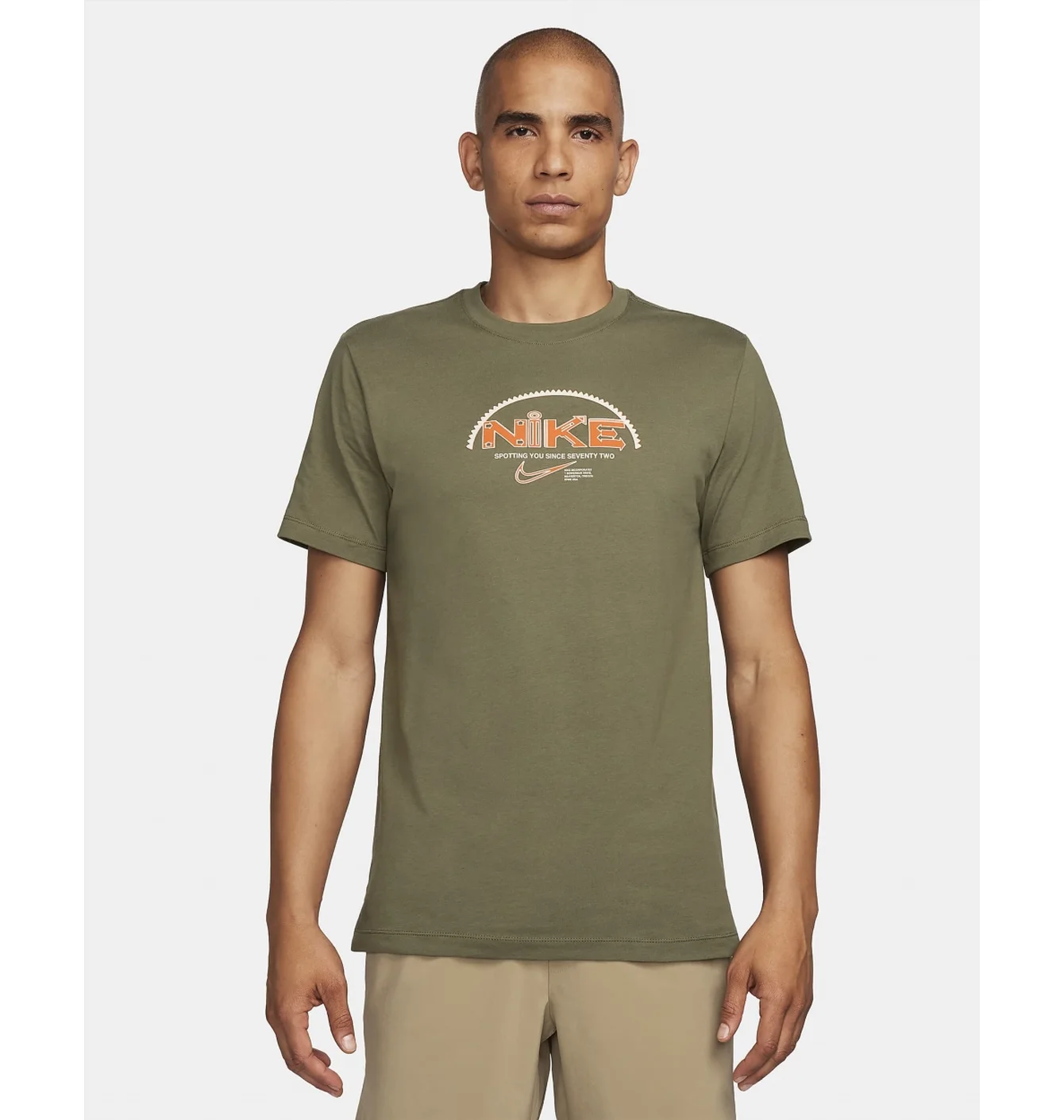 Футболка чоловіча Nike T-Shirt Olive FQ3904-222