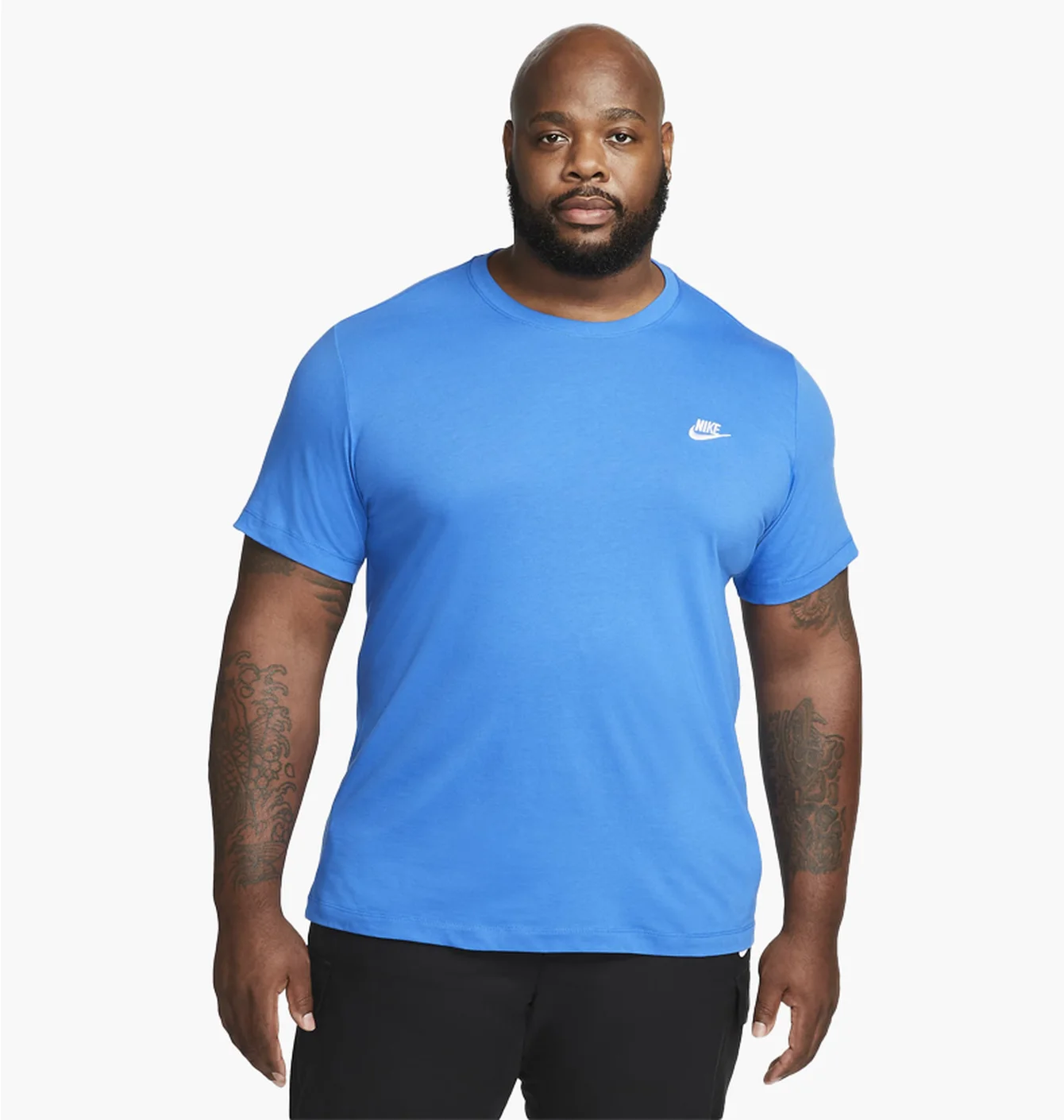 Футболка чоловіча Nike T-Shirt Sportswear Club Light Blue AR4997-403