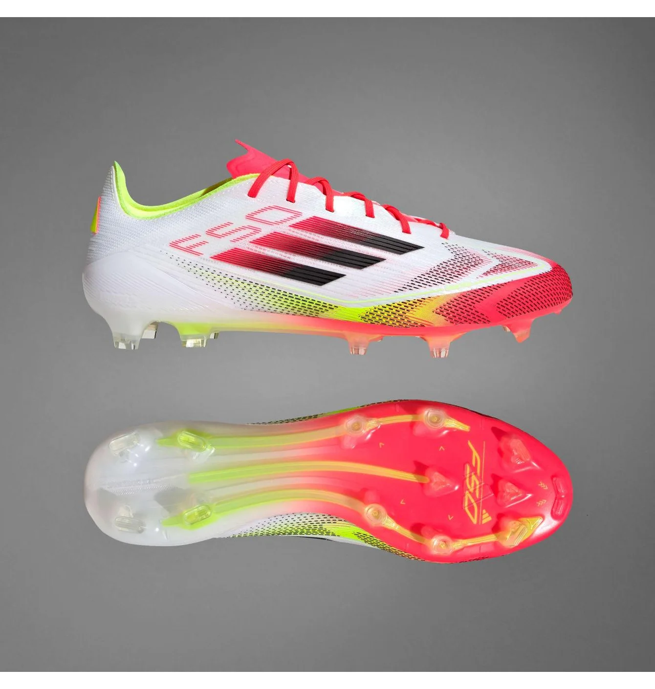 Бутси чоловічі Adidas F50 Elite Fg White/Red IE1206