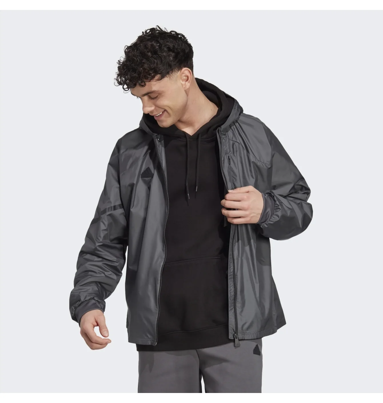 Куртка чоловіча Adidas Designed 4 Gameday Full-Zip Track Top Grey IC8038