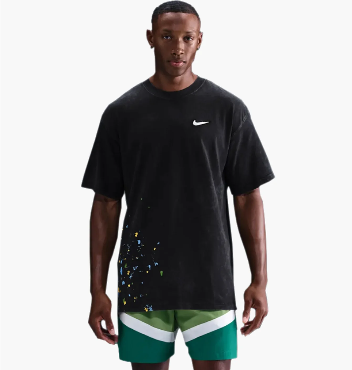 Футболка чоловіча Nike Max90 Basketball Black HV1671-010