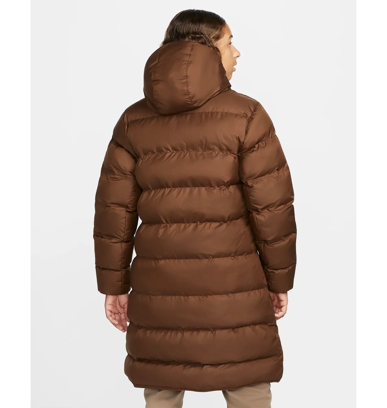 Парка чоловіча Nike Sf Wr Pl-Fld Hd Parka Brown Dr9609-259