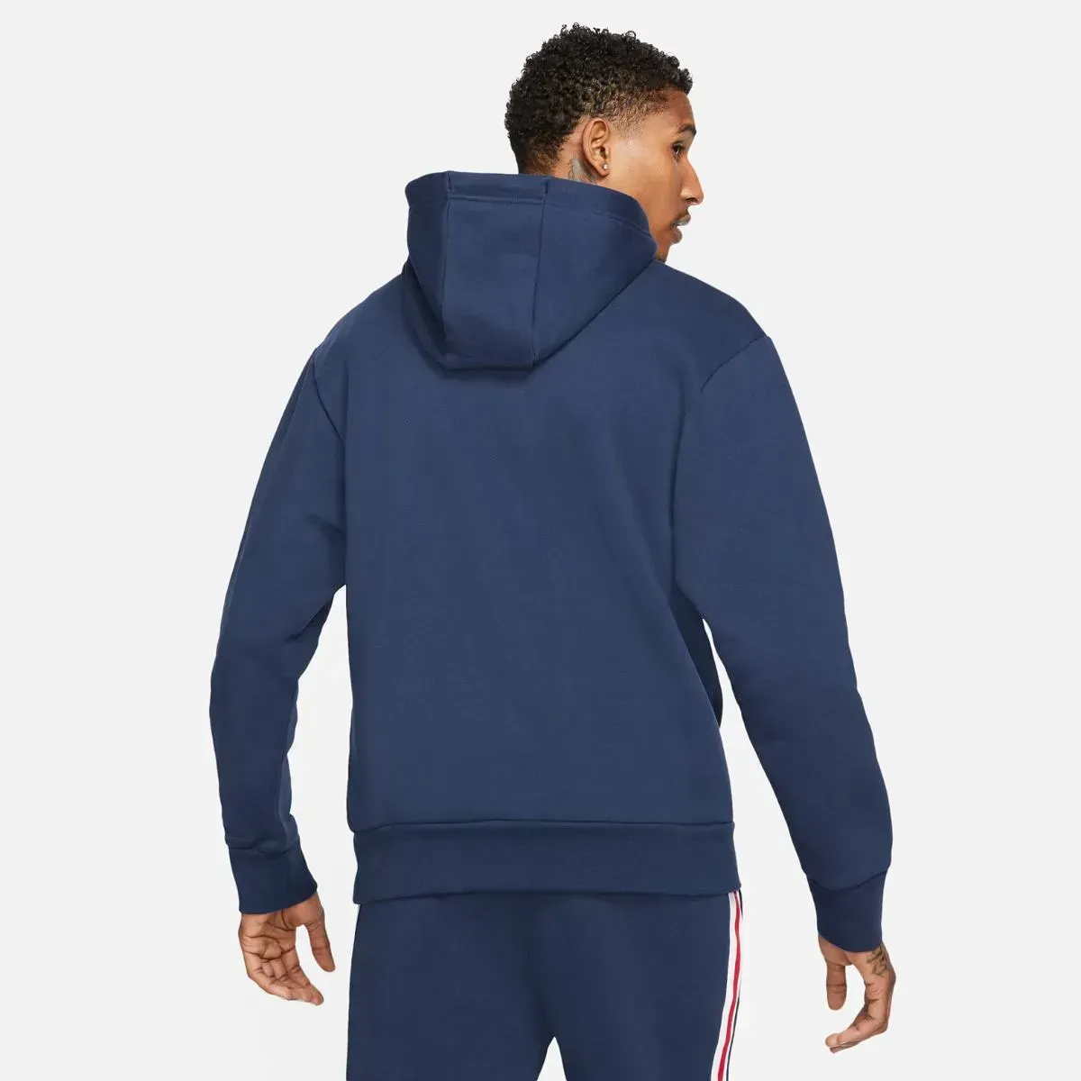 Бомбер чоловічий Jordan Paris Saint-Germain Fleece Pullover Hoodie (DJ3928-410)