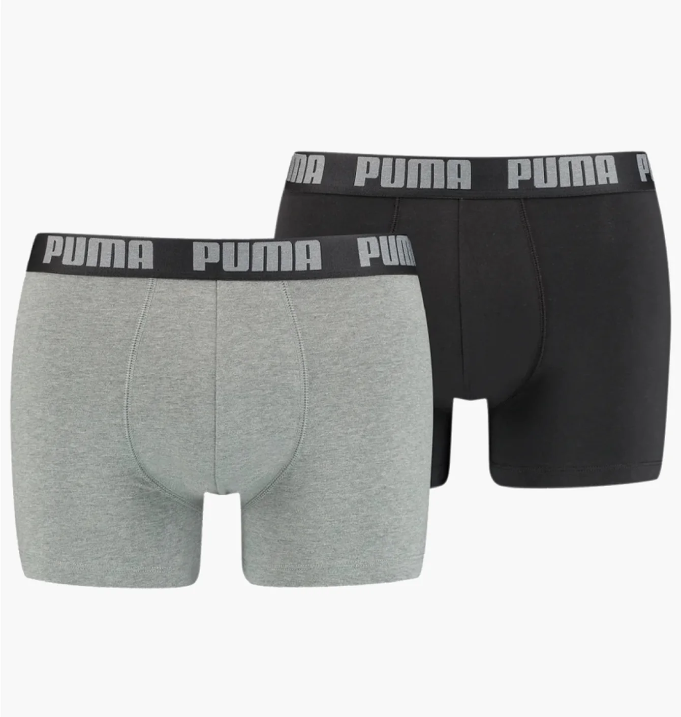 Труси чоловічі Puma Basic Boxer (2 шт) Black/Grey 906823-05