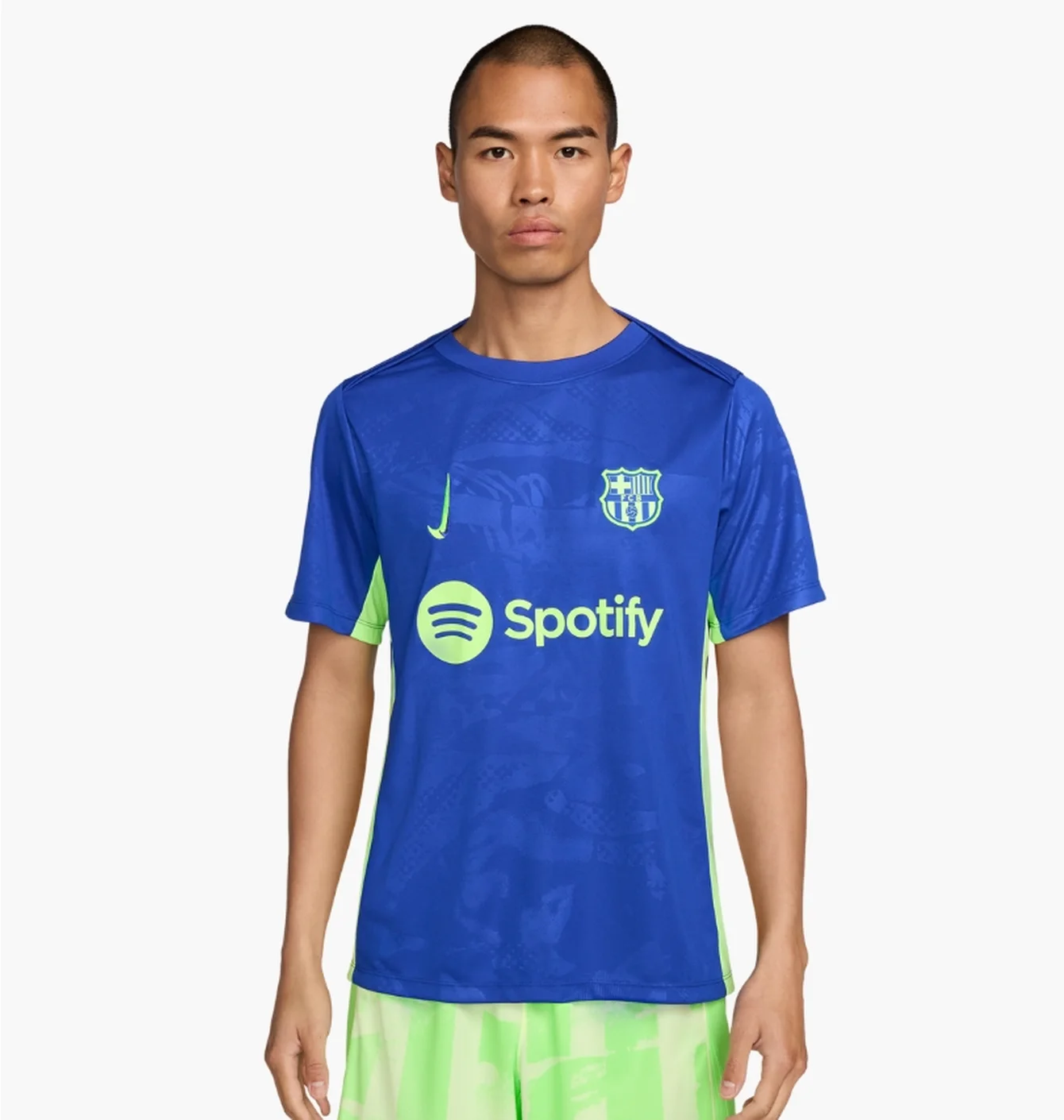 Футболка чоловіча Nike Barcelona Pre-Match Blue FQ2544-418
