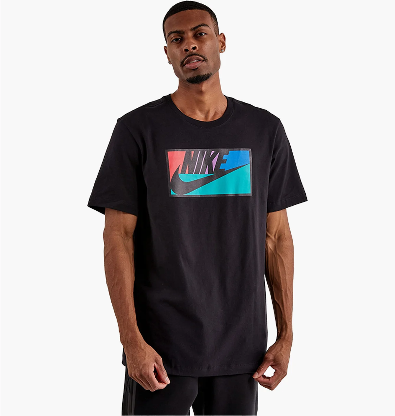 Футболка чоловіча Nike Club Graphic Tee Black FJ1121-010