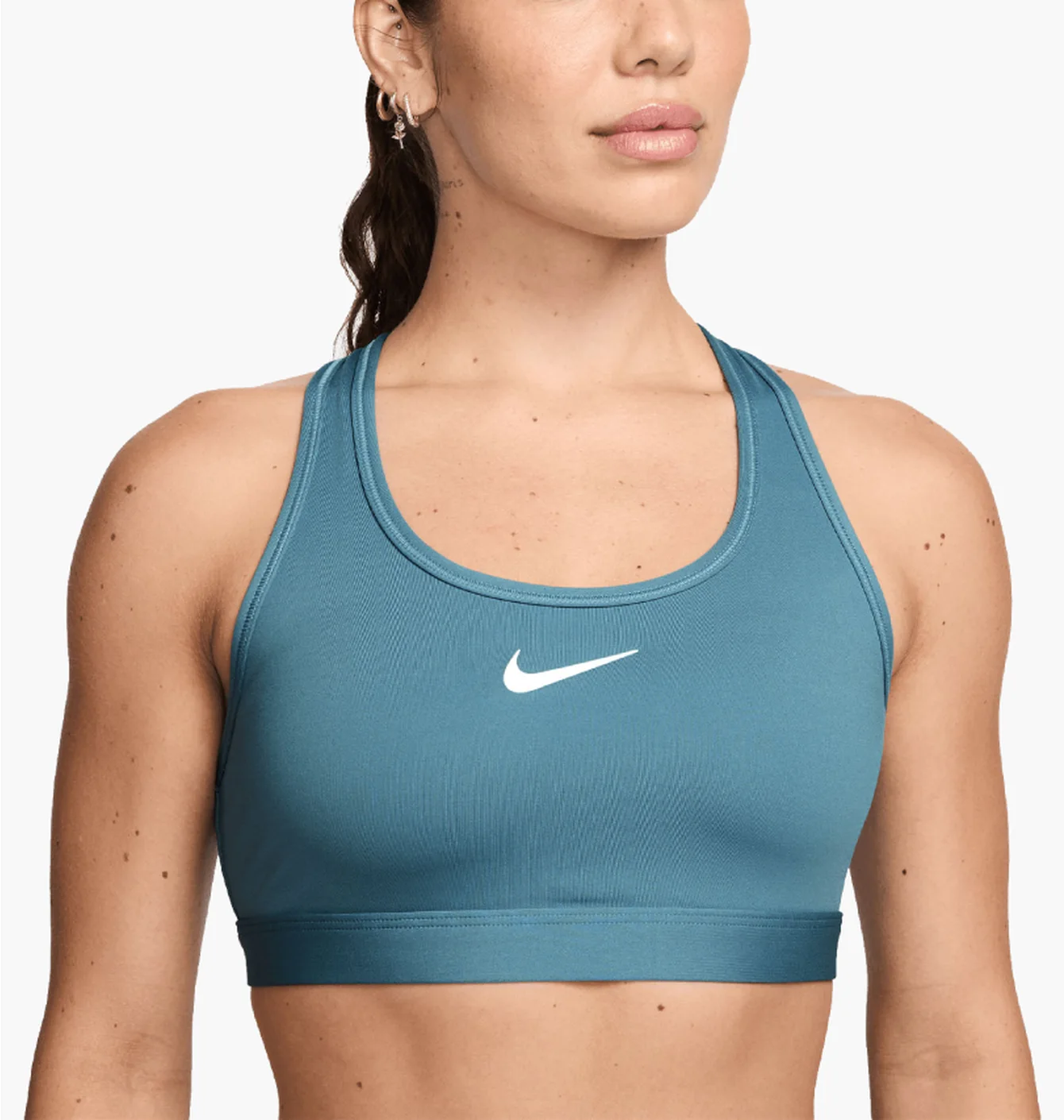 Топ жіночий Nike Swsh Med Spt Turquoise DX6821-006