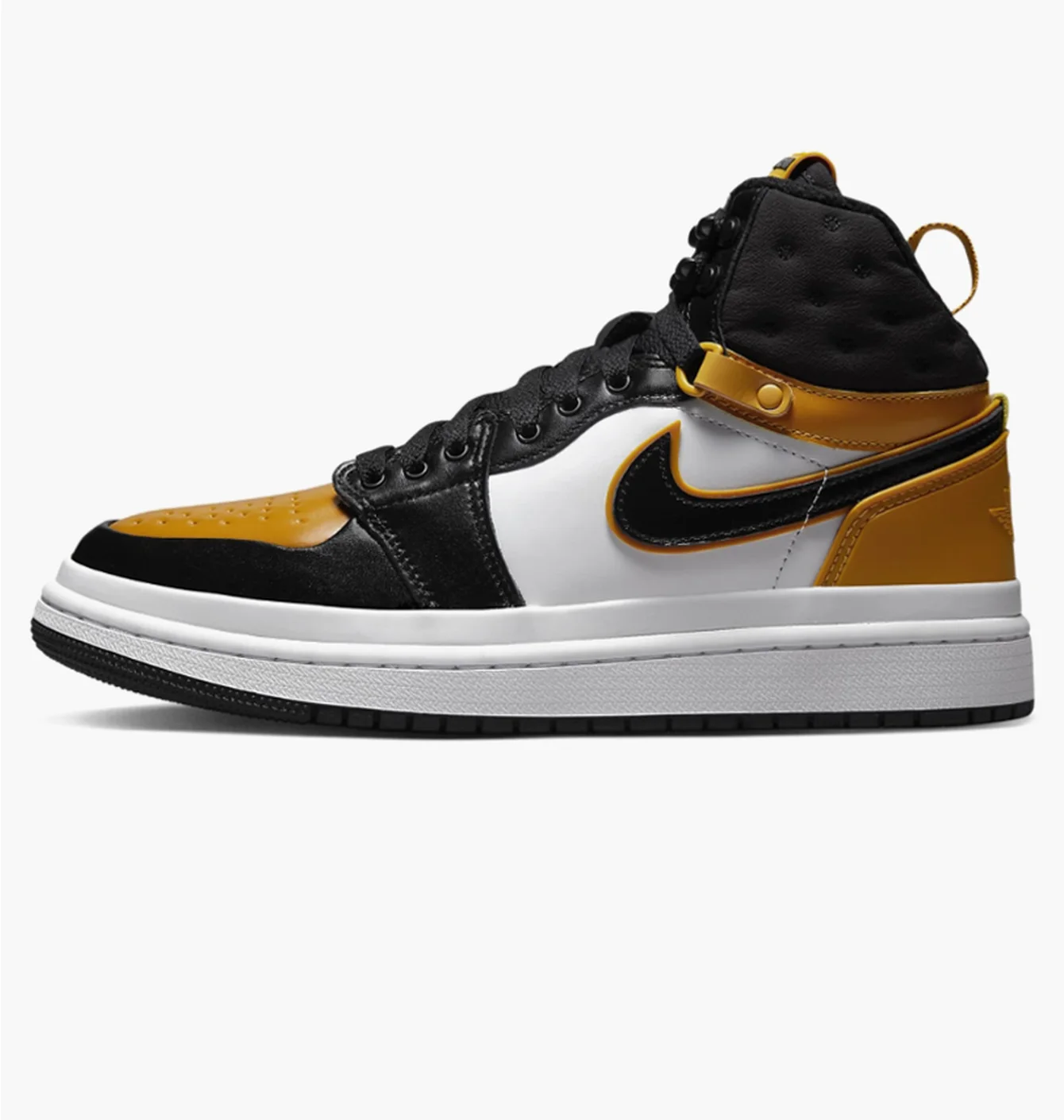 Кросівки жіночі Nike Air Jordan 1 Acclimate Black/Yellow Dc7723-701