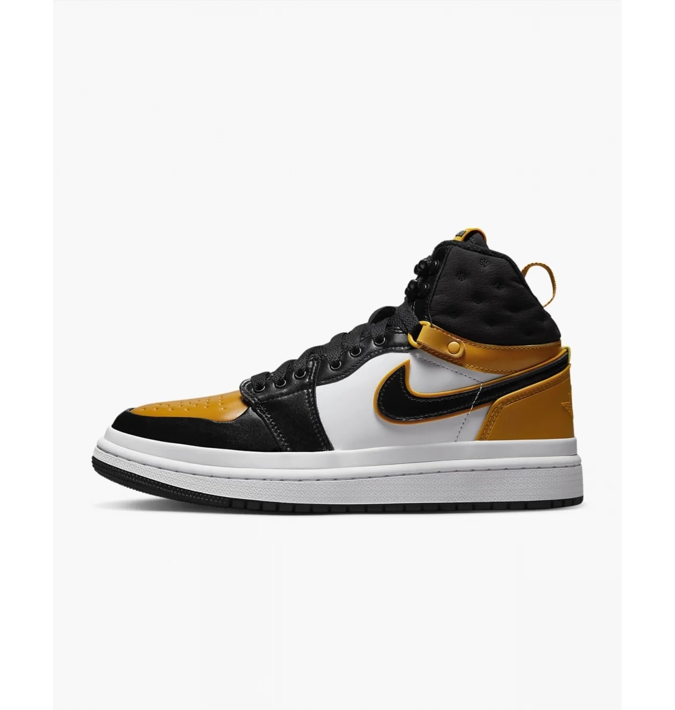 Кросівки жіночі Nike Air Jordan 1 Acclimate Black/Yellow Dc7723-701