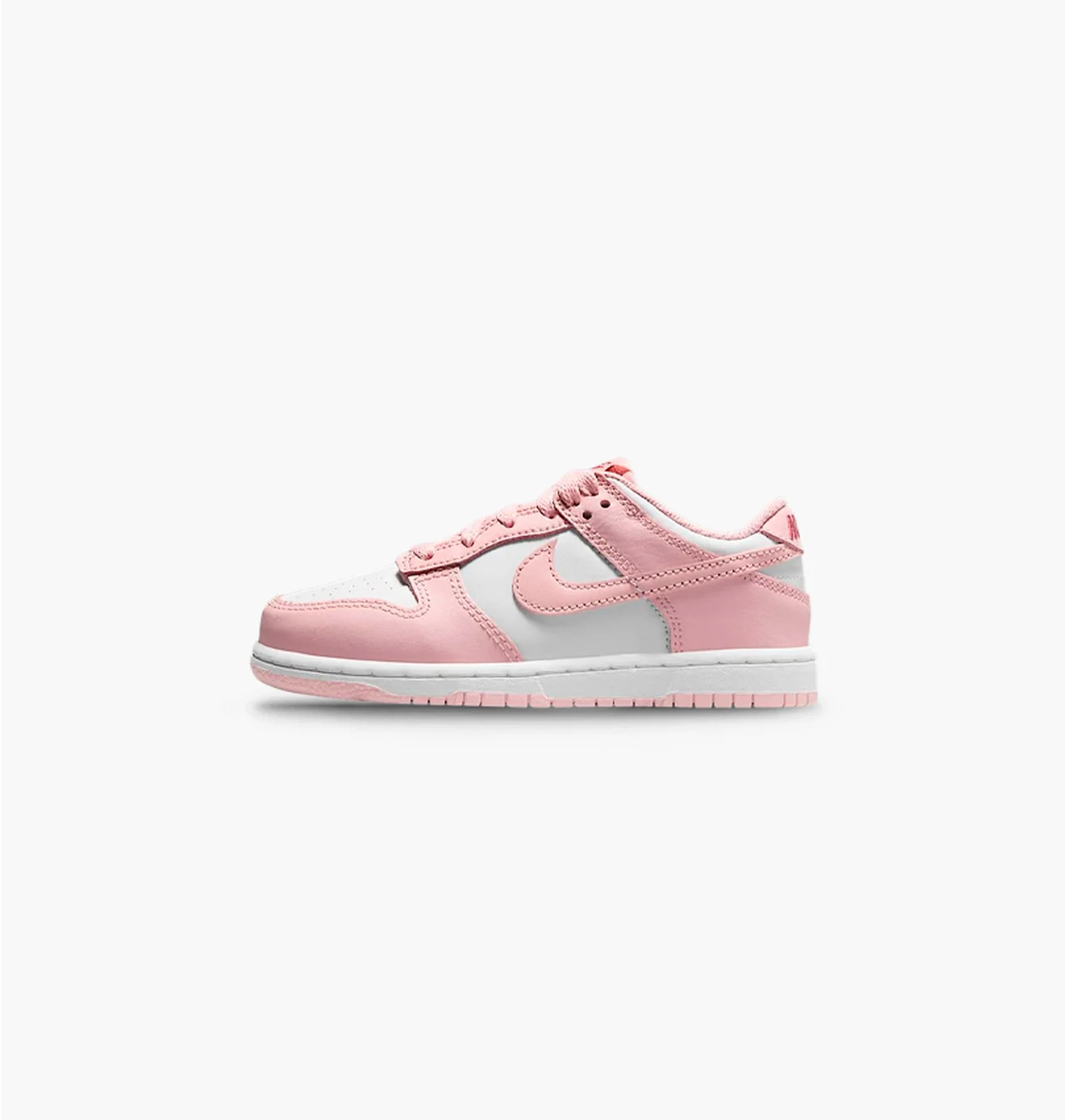 Кросівки дитячі Nike Dunk Low White/Pink HV0930-100