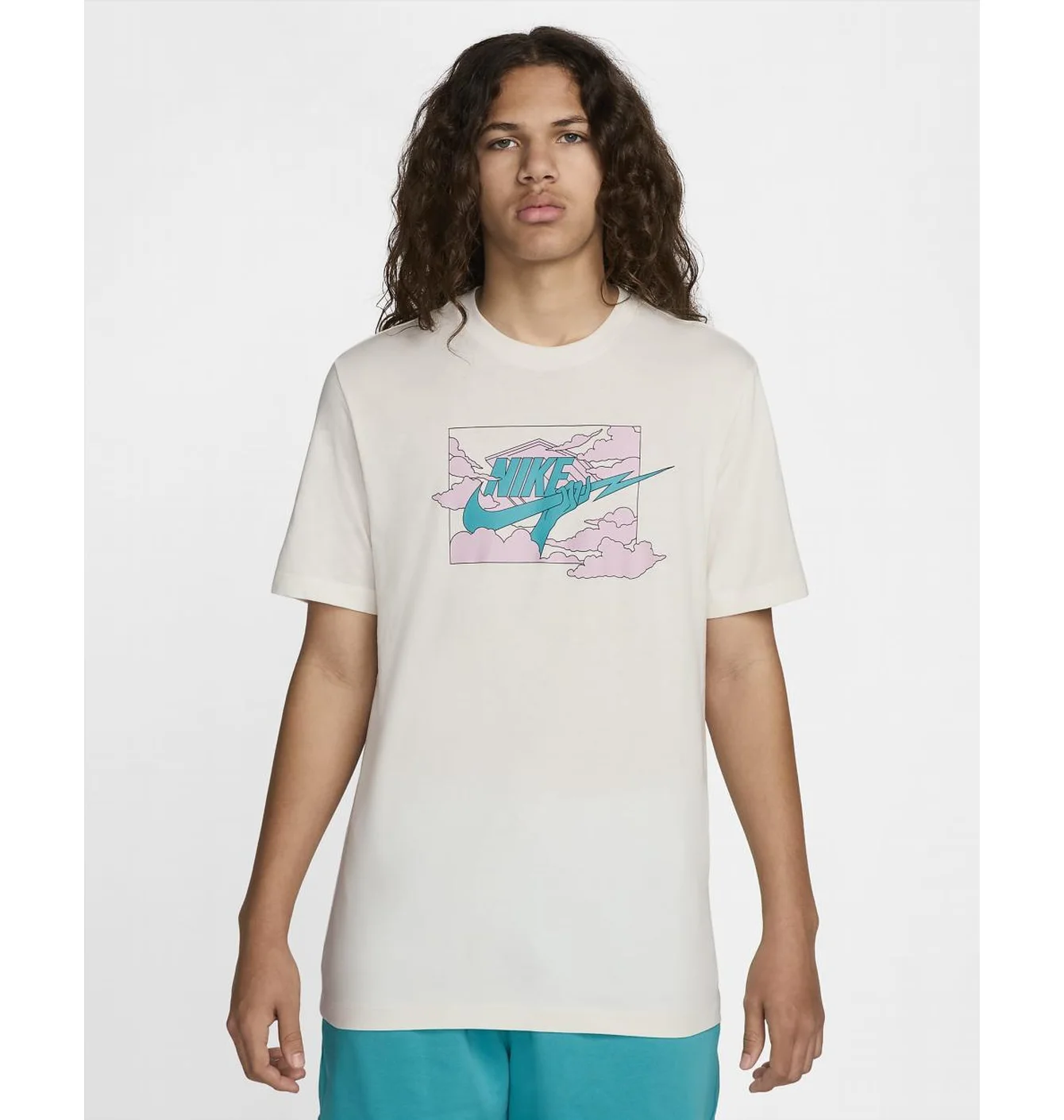 Футболка чоловіча Nike T-Shirt Club Beige FZ5419-133