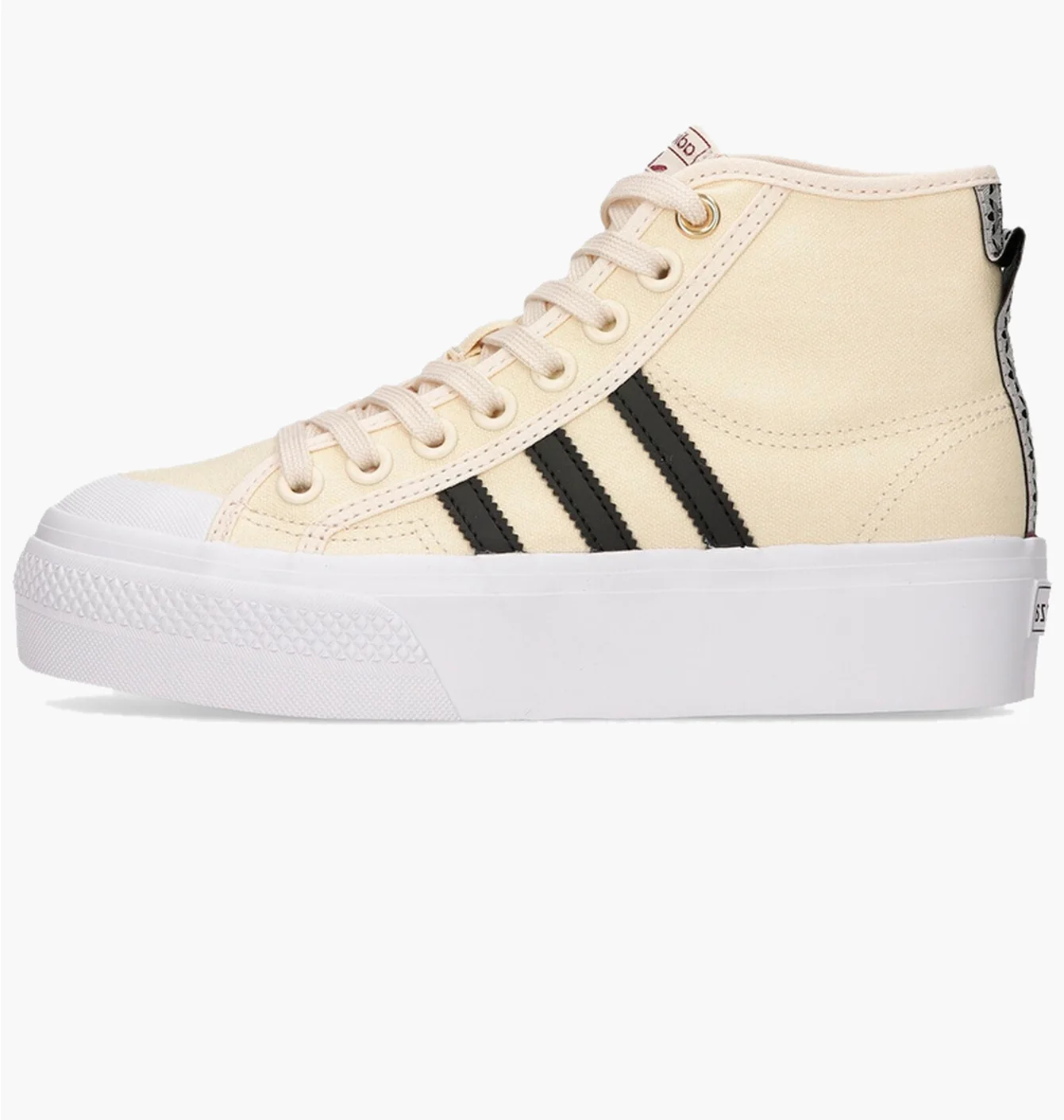Кеди жіночі Adidas Nizza Platform Mid W Beige H00641