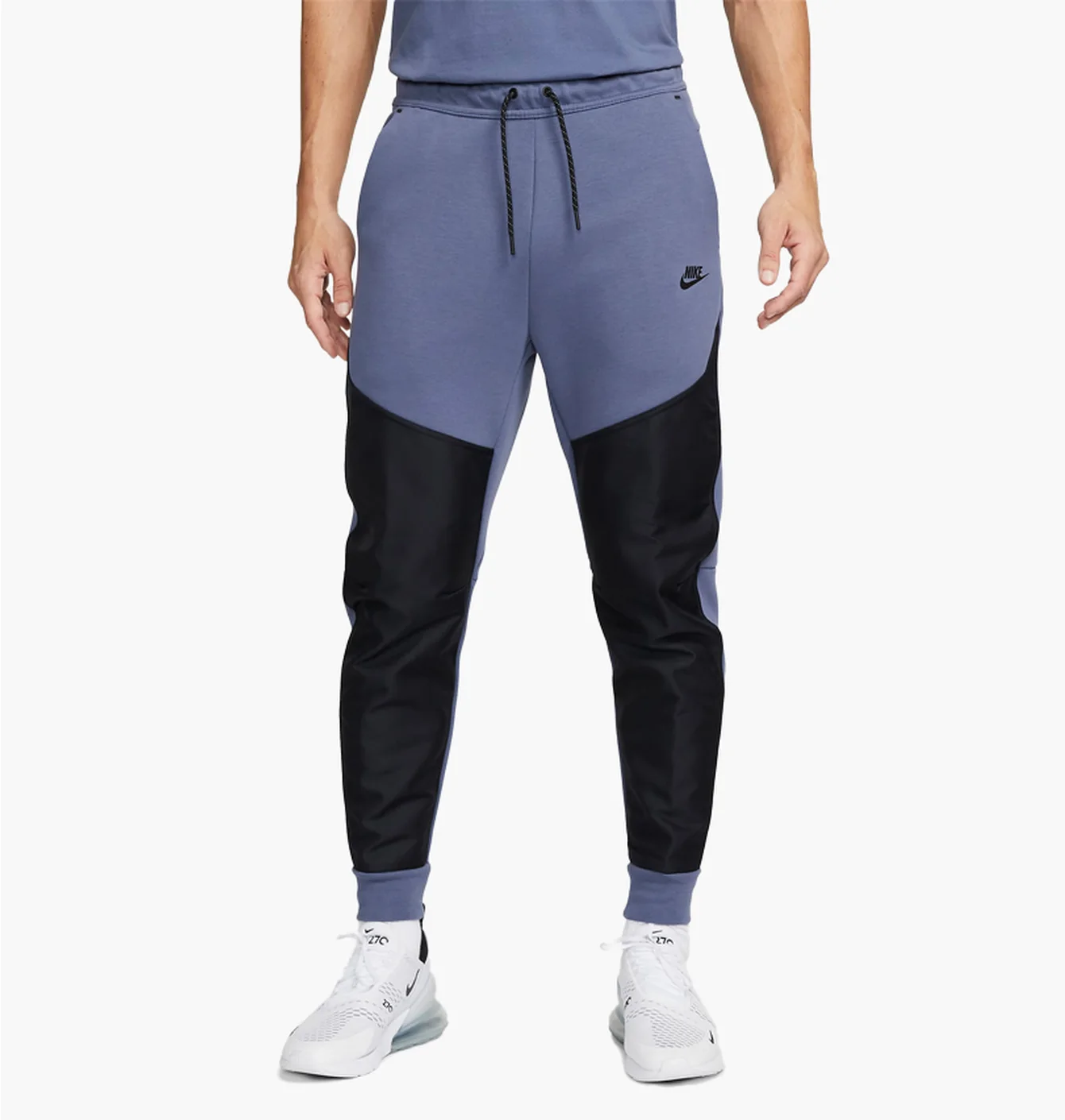 Штани чоловічі Nike Sportswear Tech Fleece Black/Blue DR6171-491