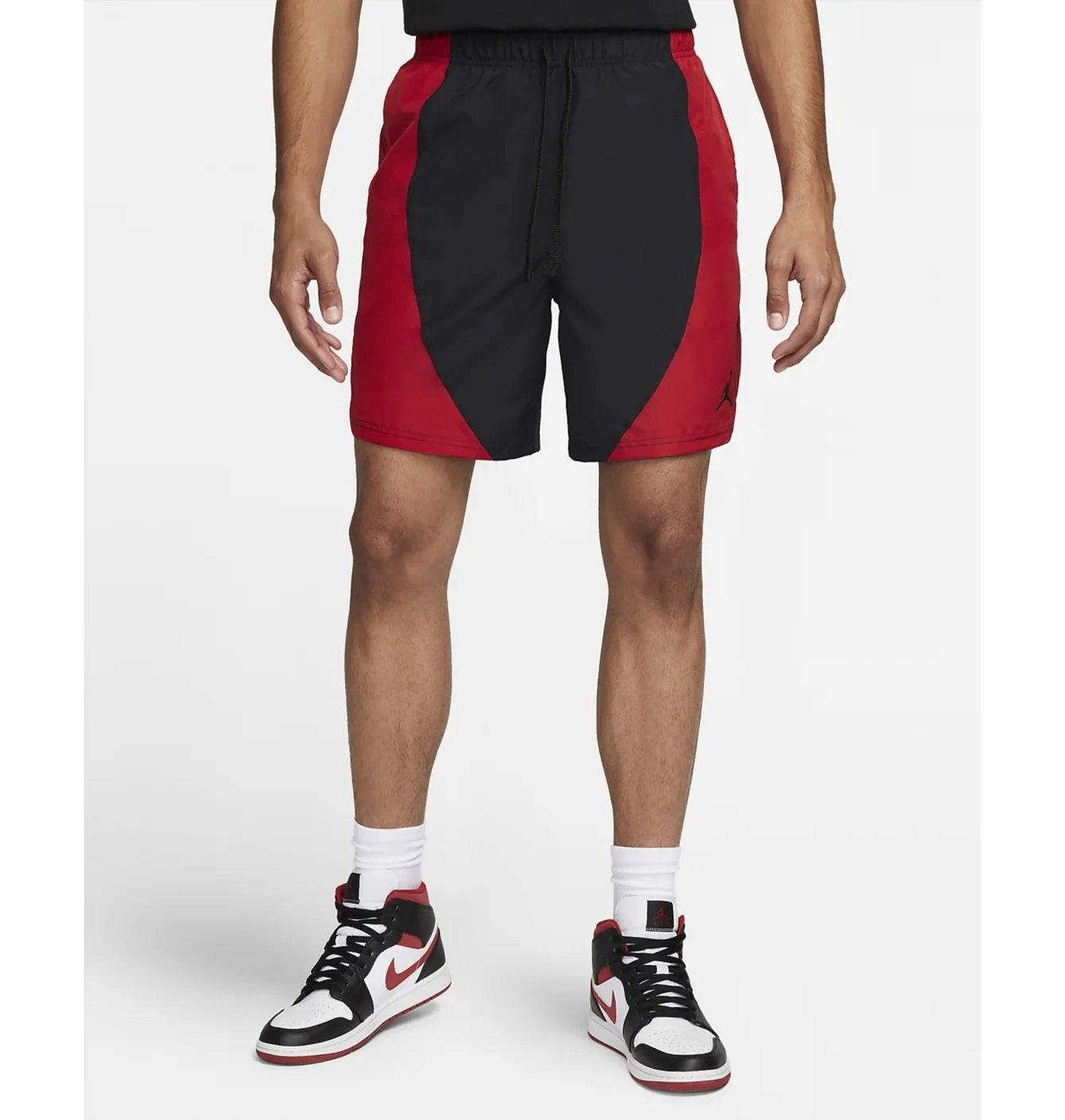 Шорти чоловічі Air Jordan M J Df Sprt Woven Short Black/Red Dh9081-011
