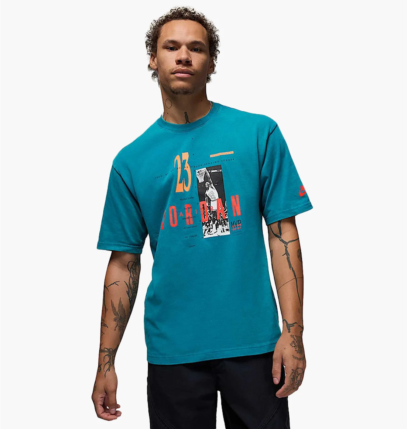Футболка чоловіча Air Jordan Mreissue Gx Ss Crew Blue HJ2356-301