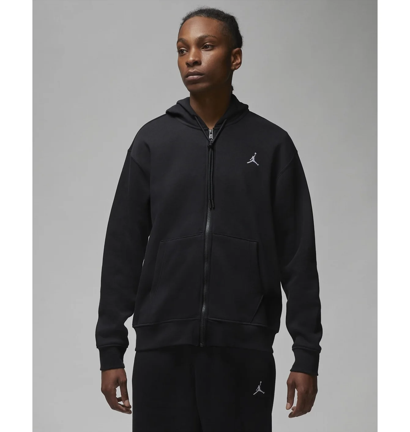 Толстовка чоловіча Air Jordan Essentials MenS Full-Zip Fleece Hoodie Black FJ7771-010