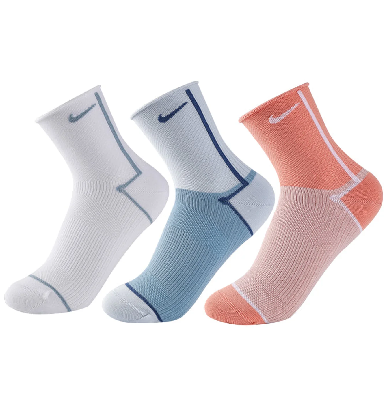 Шкарпетки жіночі Nike W Nk Everyday Plus Ltwt Ankle Multi CK6021-914