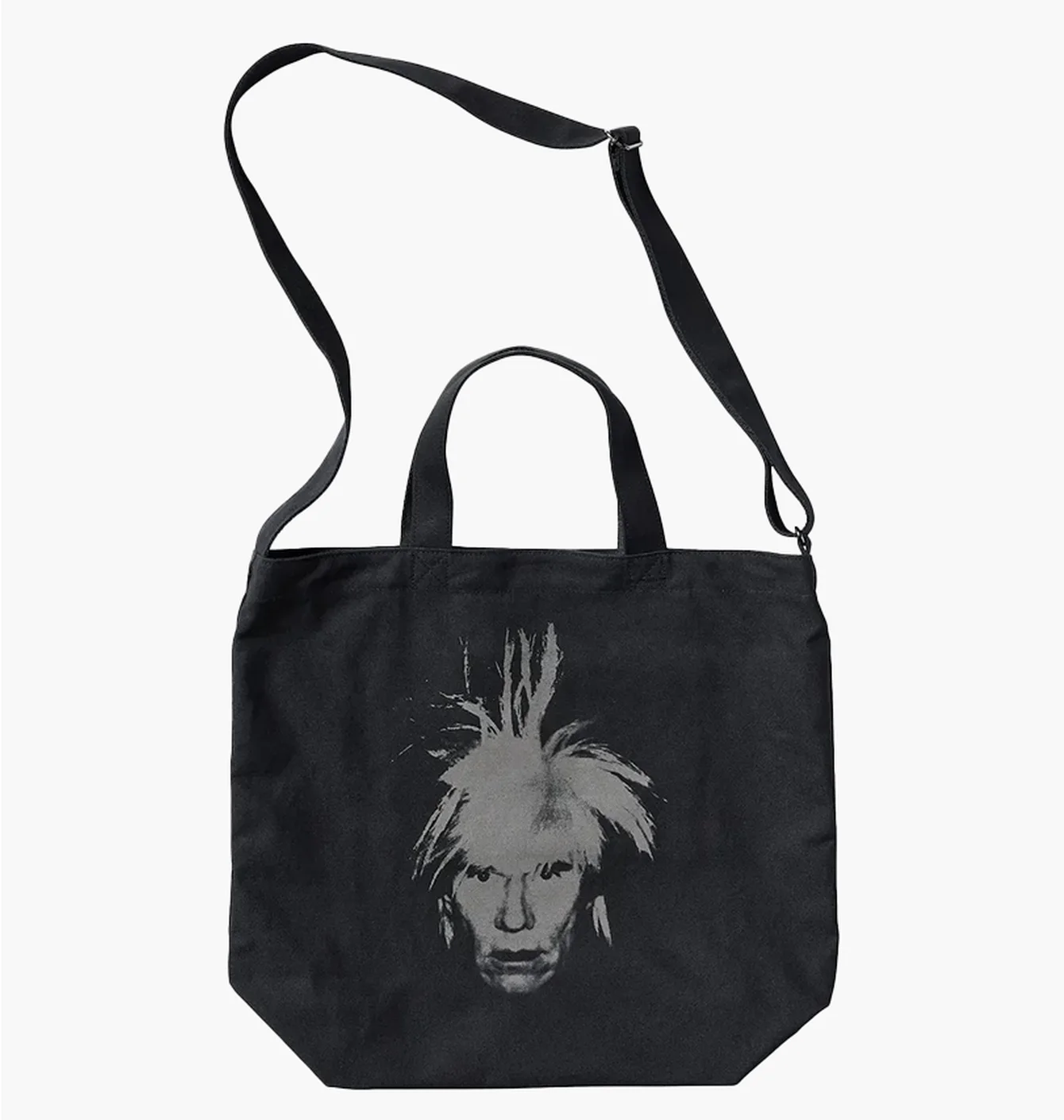 Сумка унісекс Uniqlo Kaws + Warhol Ut 2-Way Tote Bag Black E473556-001