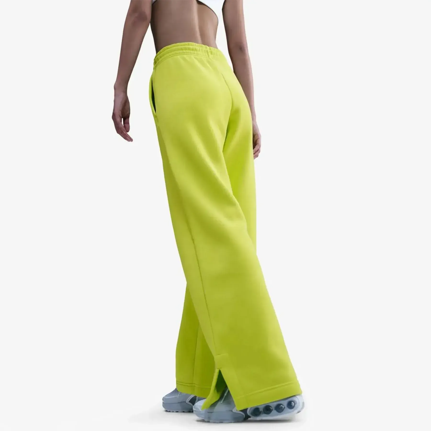 Брюки жіночі Nike Nsw Phnx Flc Hr Pant Wide 2 (IH1011-389)