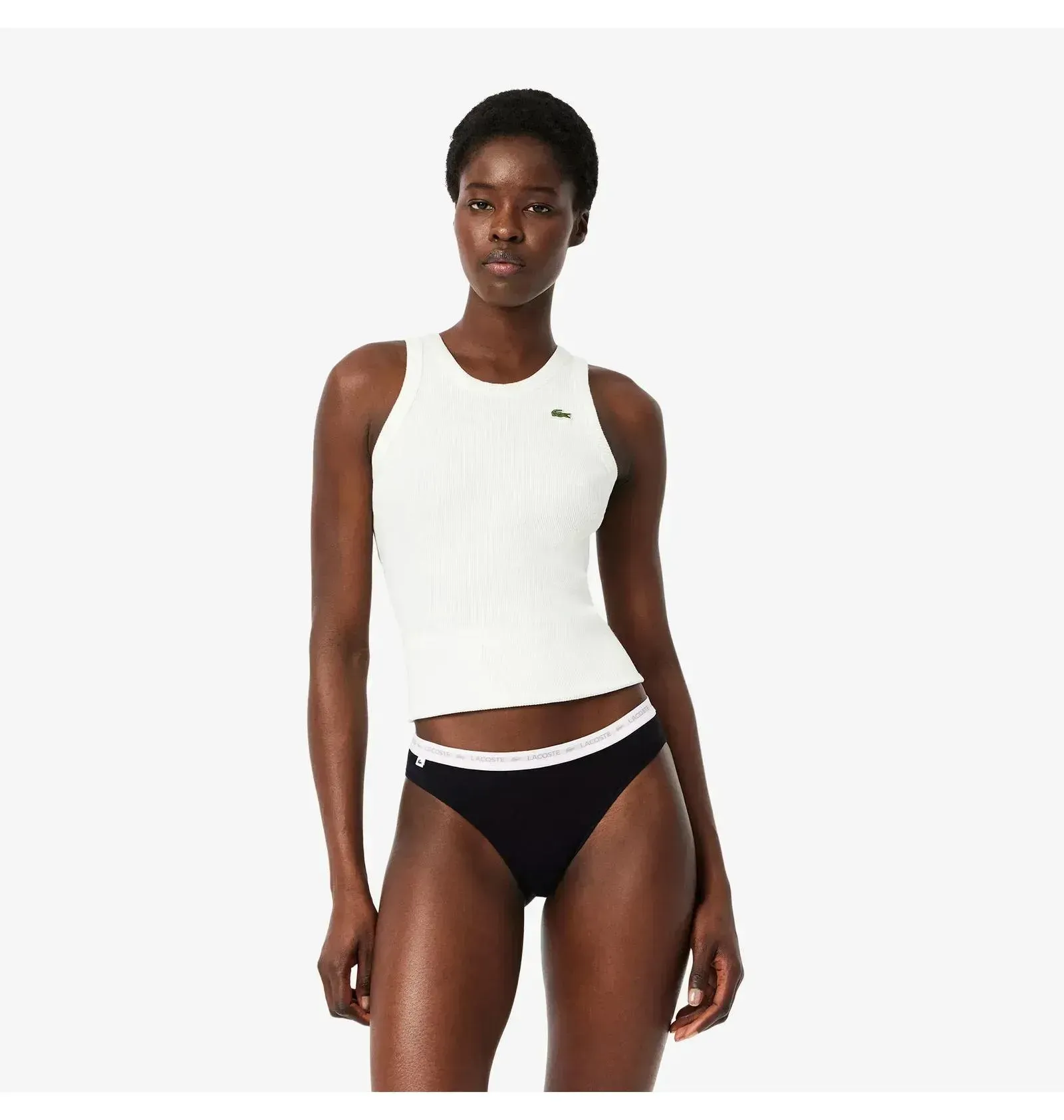 Комплект білизни Lacoste Stretch Cotton Briefs (3 ) Black (8F1338031)