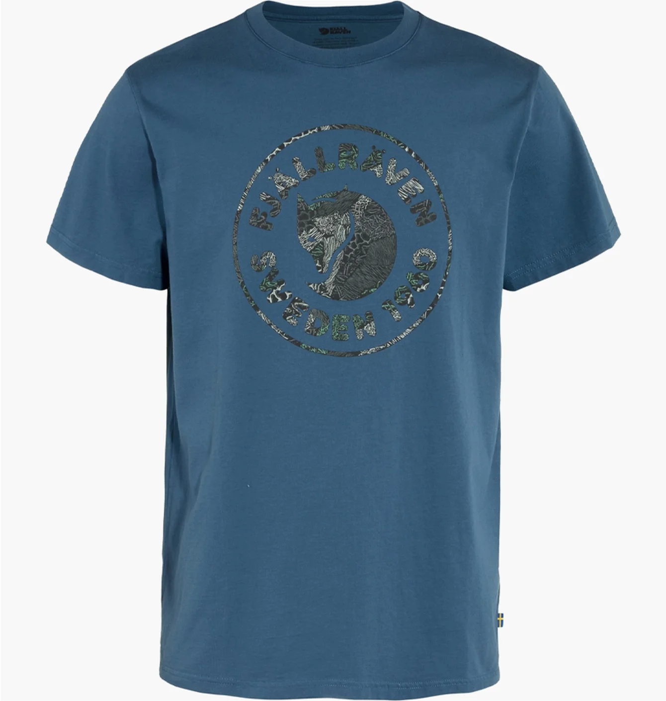 Футболка чоловіча Fjallraven Abisko Indigo Blue 86975-534