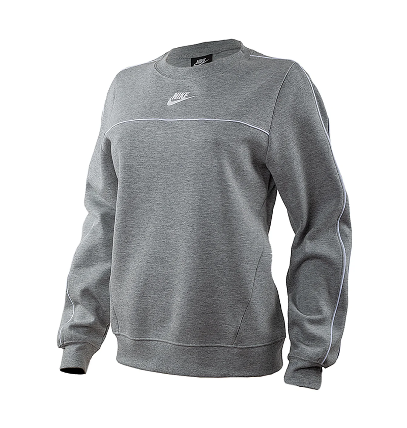 Світшот жіночий Nike W Nsw Mlnm Essntl Flc Crew Grey CZ8336-063