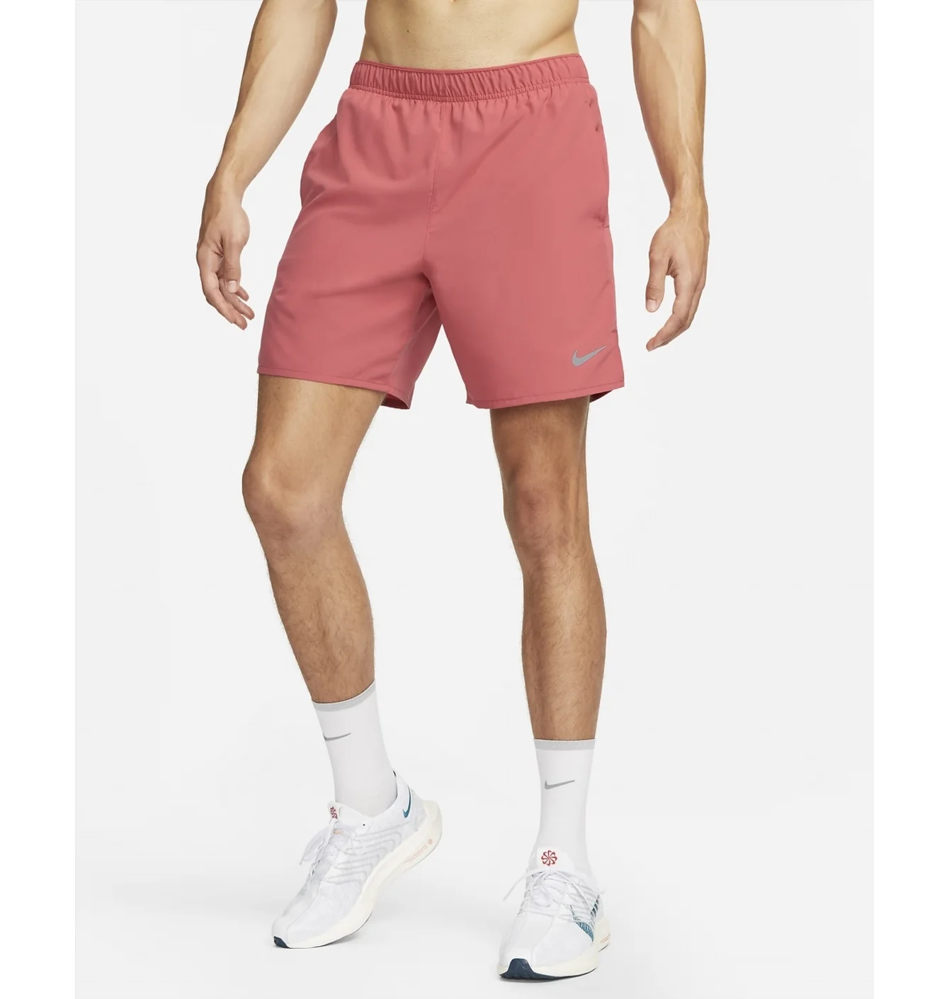 Шорти чоловічі Nike 2 W 1 Dri-Fit Challenger 18 Cm Pink DV9357-655