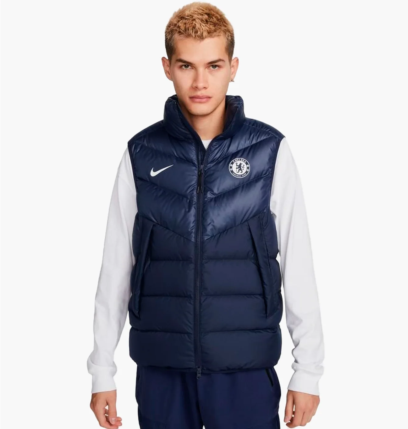 Жилетка чоловіча Nike Chelsea Fc Windrunner Blue Do6148-419