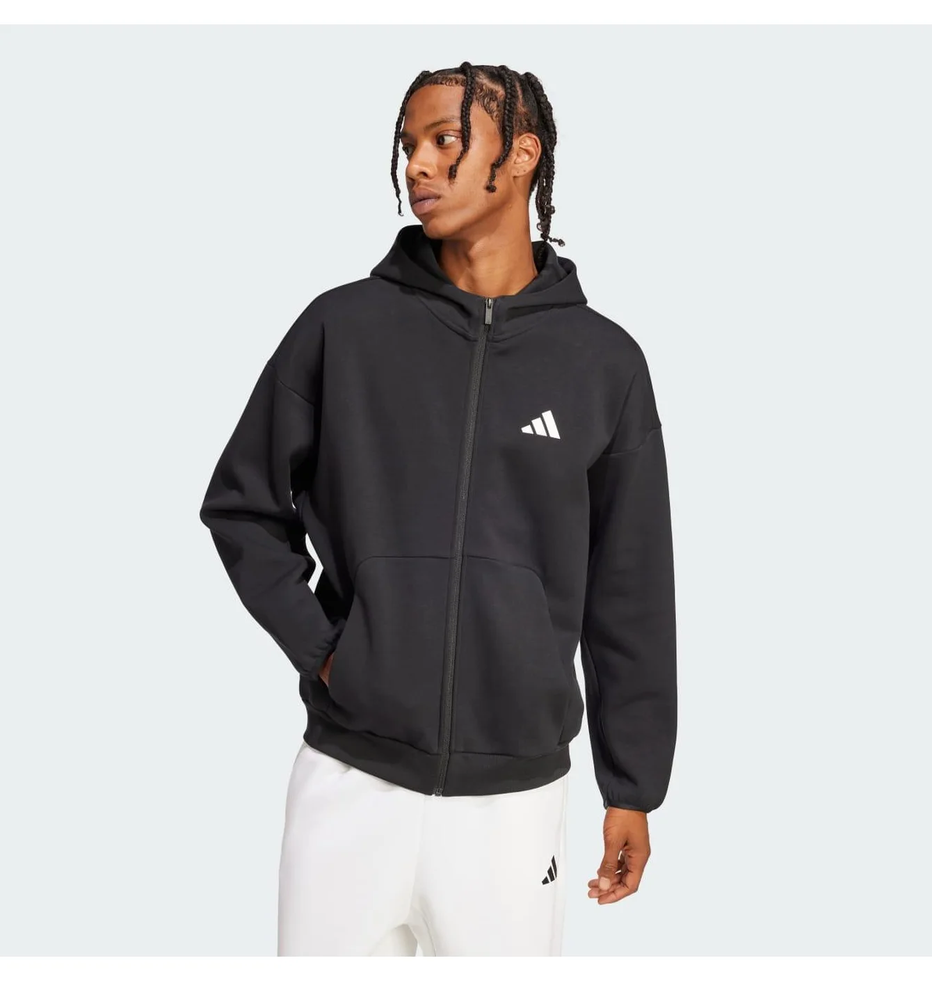 Толстовка чоловіча Adidas Future Icons Black JI8768