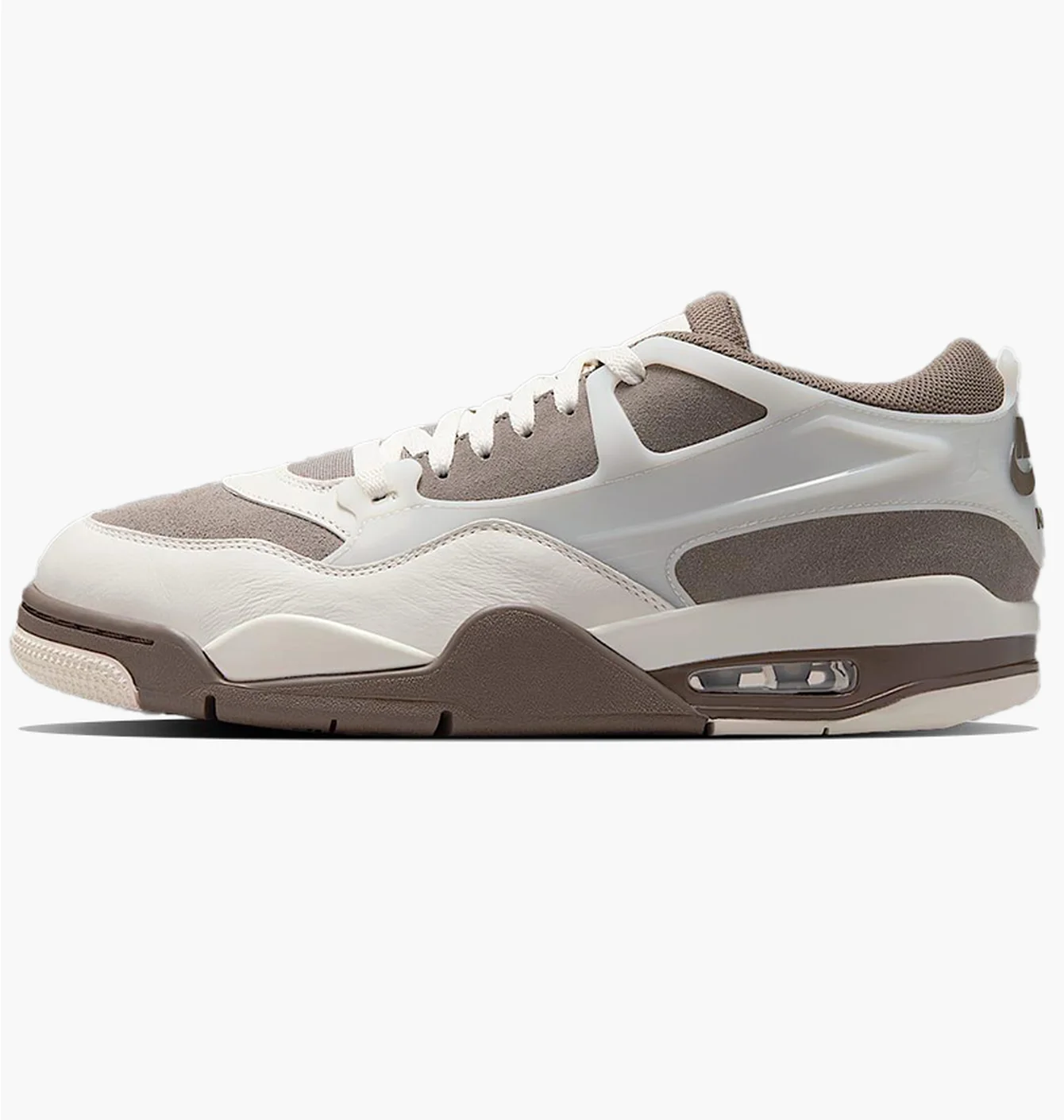 Кросівки чоловічі Air Jordan 4Rm White/Brown IB7693-001