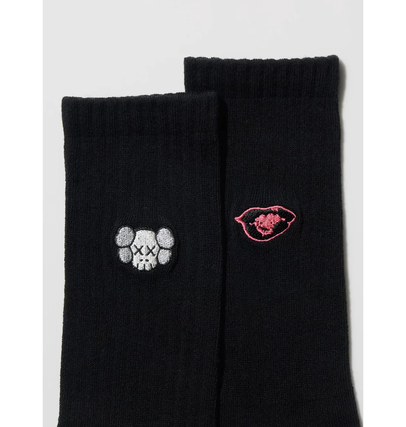 Шкарпетки чоловічі Uniqlo Kaws + Warhol Ut Black (1 пара) E476519-09