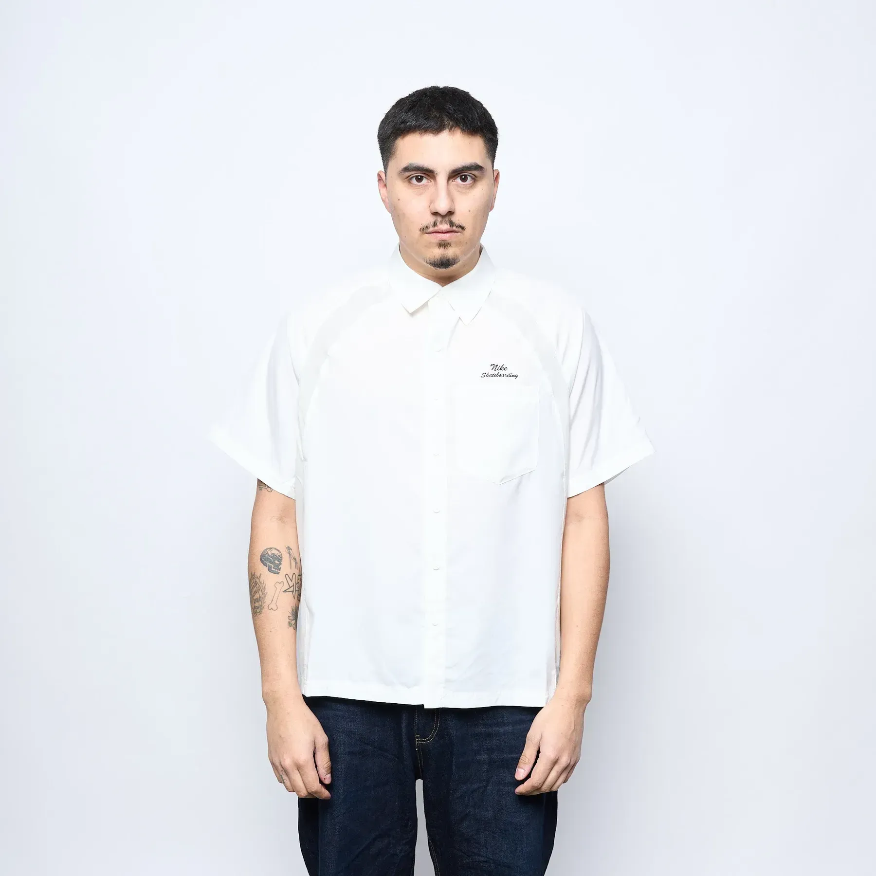 Кофта чоловіча Nike Sb-Dri-Fit Woven Short-Sleeve (HJ2958-133)