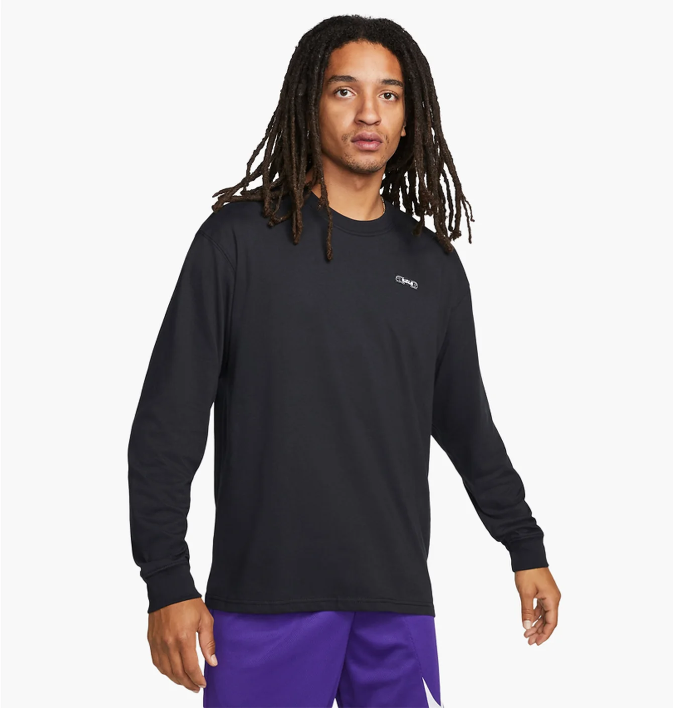 Лонгслів чоловічий Nike Lebron MenS Long-Sleeve Basketball T-Shirt Black DV9722-010