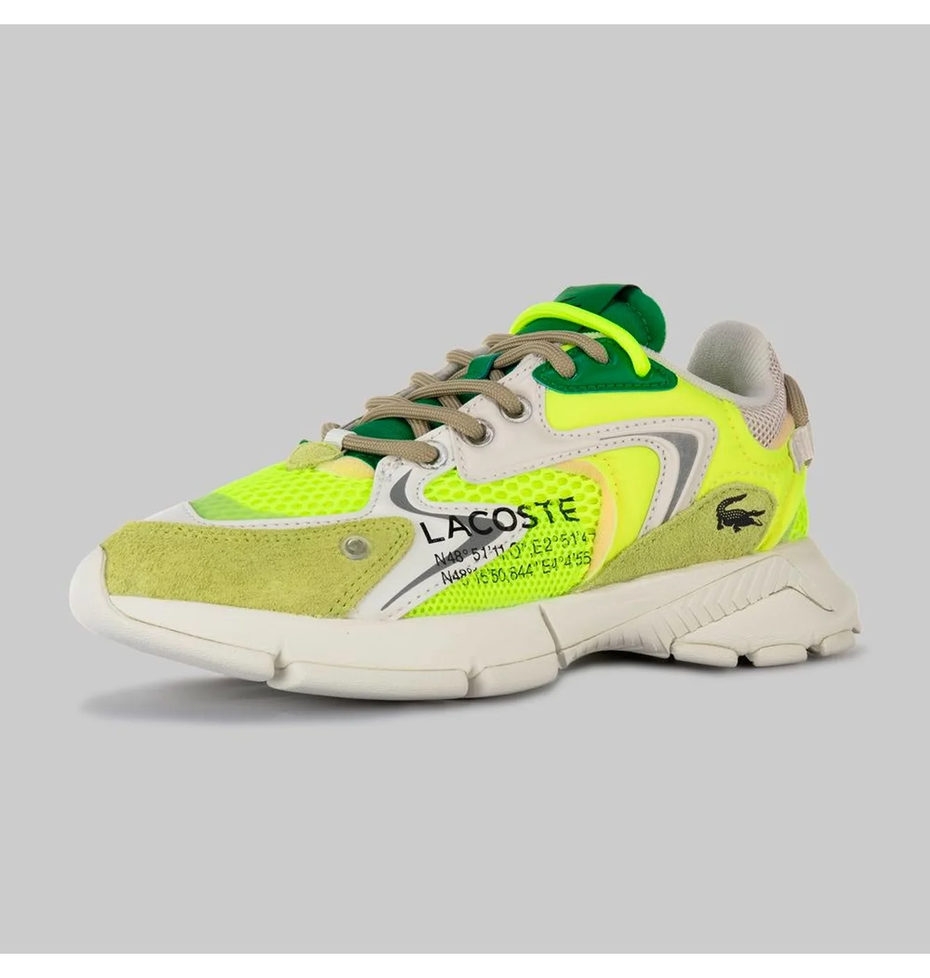 Кросівки жіночі Lacoste Neo Yellow/Green 745SFA0001Y21