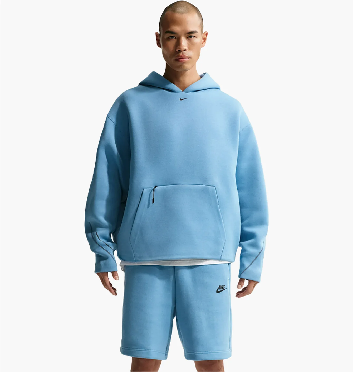 Худі чоловіче Nike Tech Fleece Blue IO9941-486