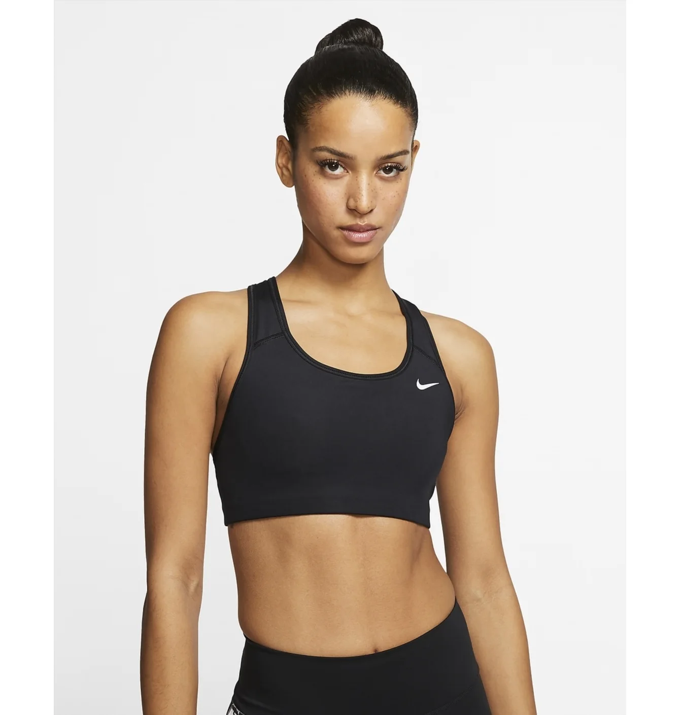 Топ жіночий Nike W Nk Df Swsh Nonpded Bra Black BV3630-010