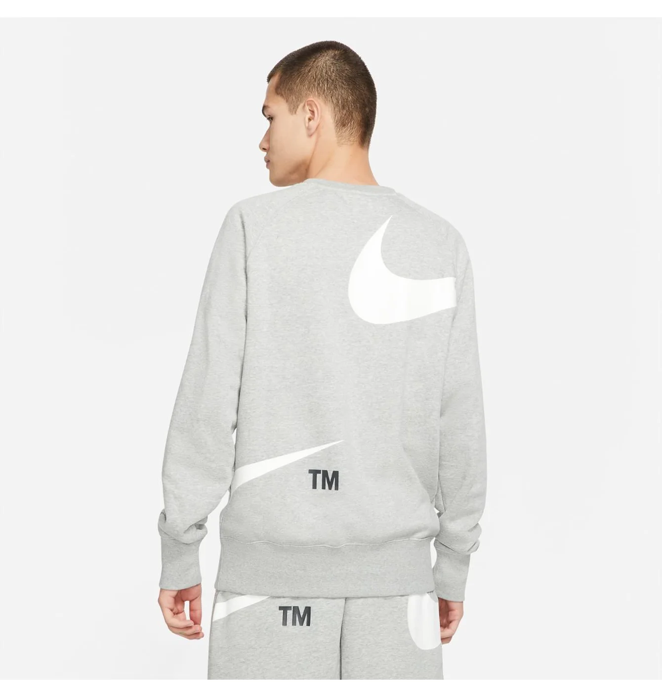 Світшот чоловічий Nike M Nsw Swoosh Sbb Crew White DD5993-063