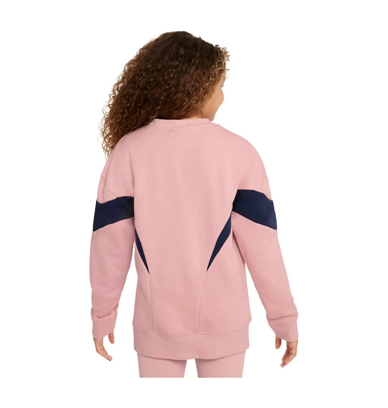 Кофта дитяча Nike Air French Terry Kız Pink DR8532-010
