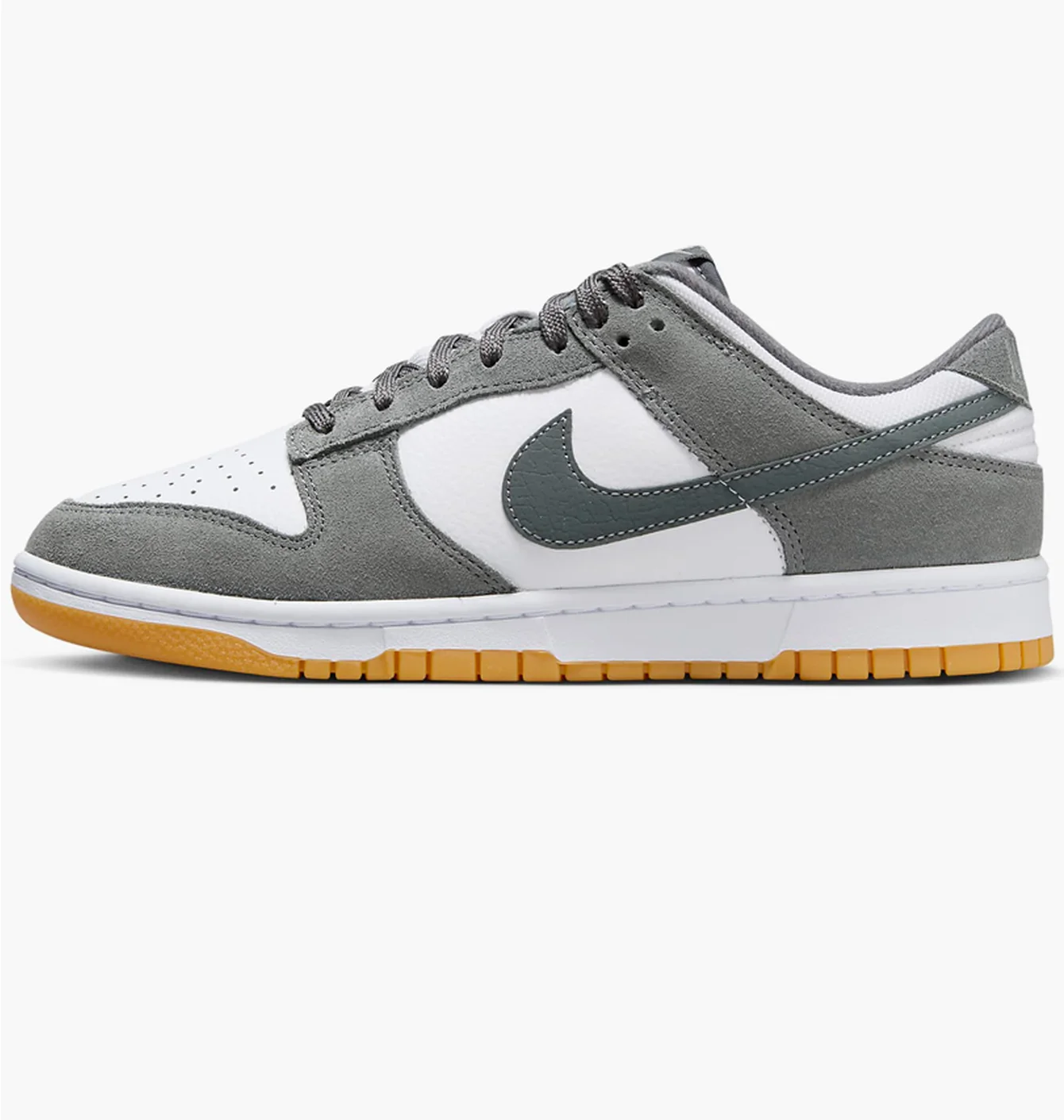 Кросівки чоловічі Nike Dunk Low White/Grey FV0389-100