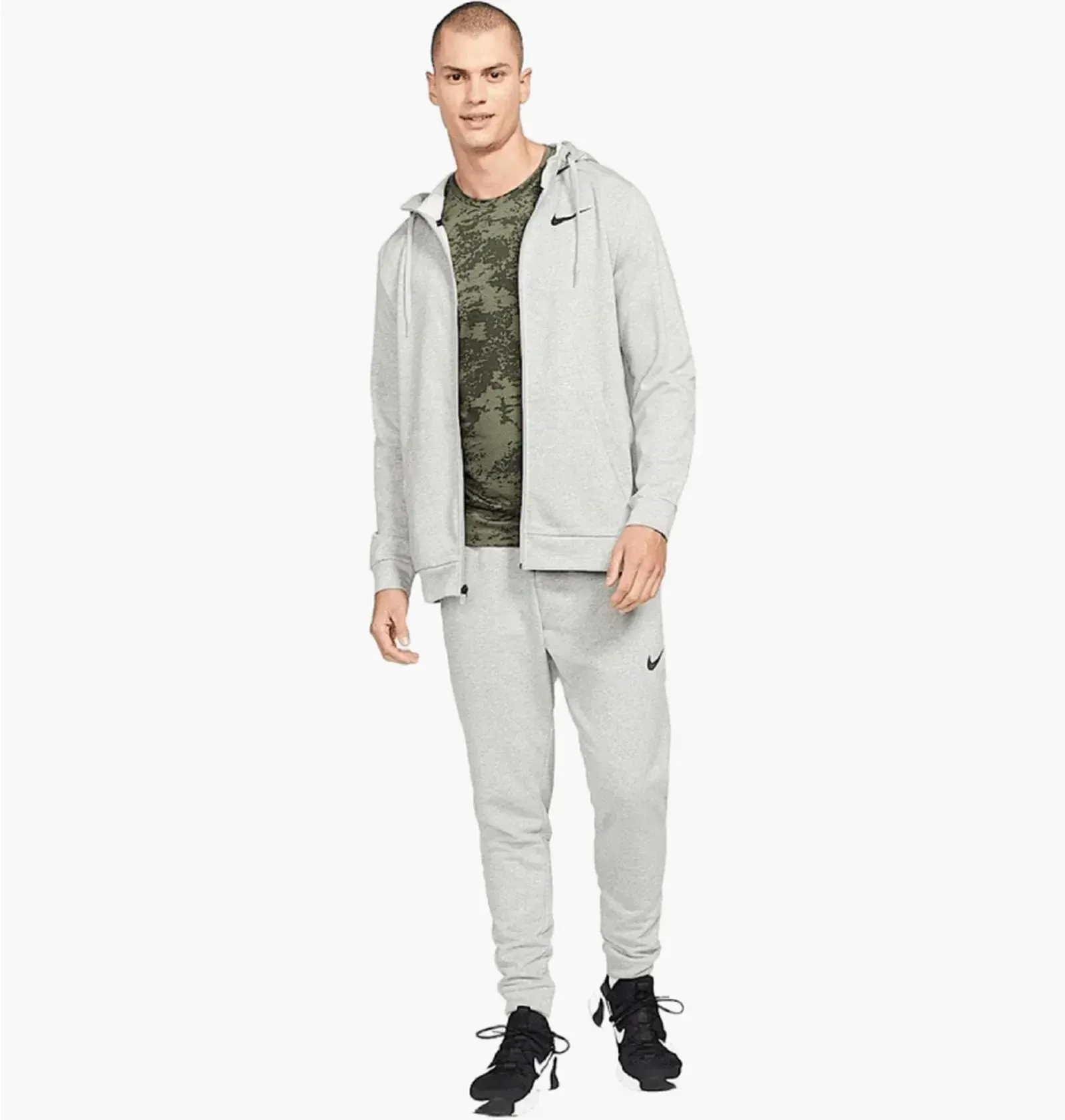 Спортивний костюм чоловічий Nike Dri-Fit Grey (CZ6376-063__CZ6379-063)