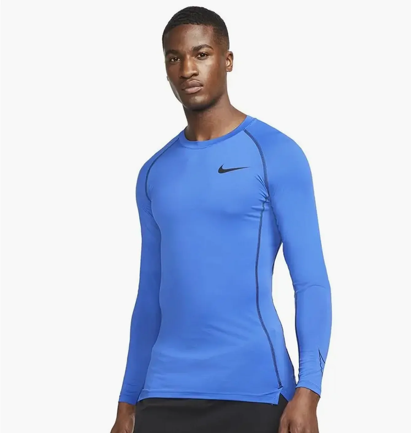 Лонгслів чоловічий Nike Tight Top Ls Blue Dd1990-480